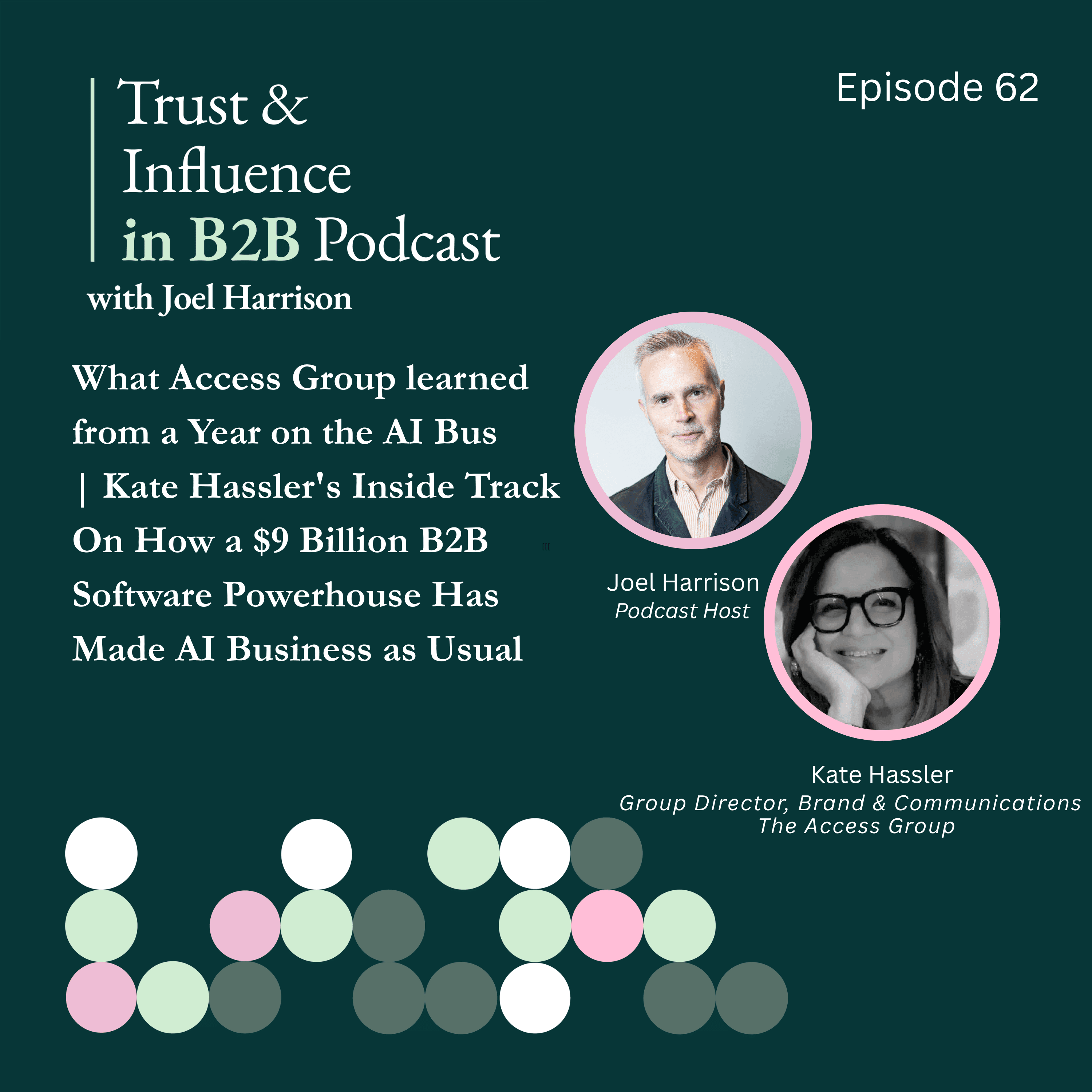 Trust & Influence in B2B podcast cover art