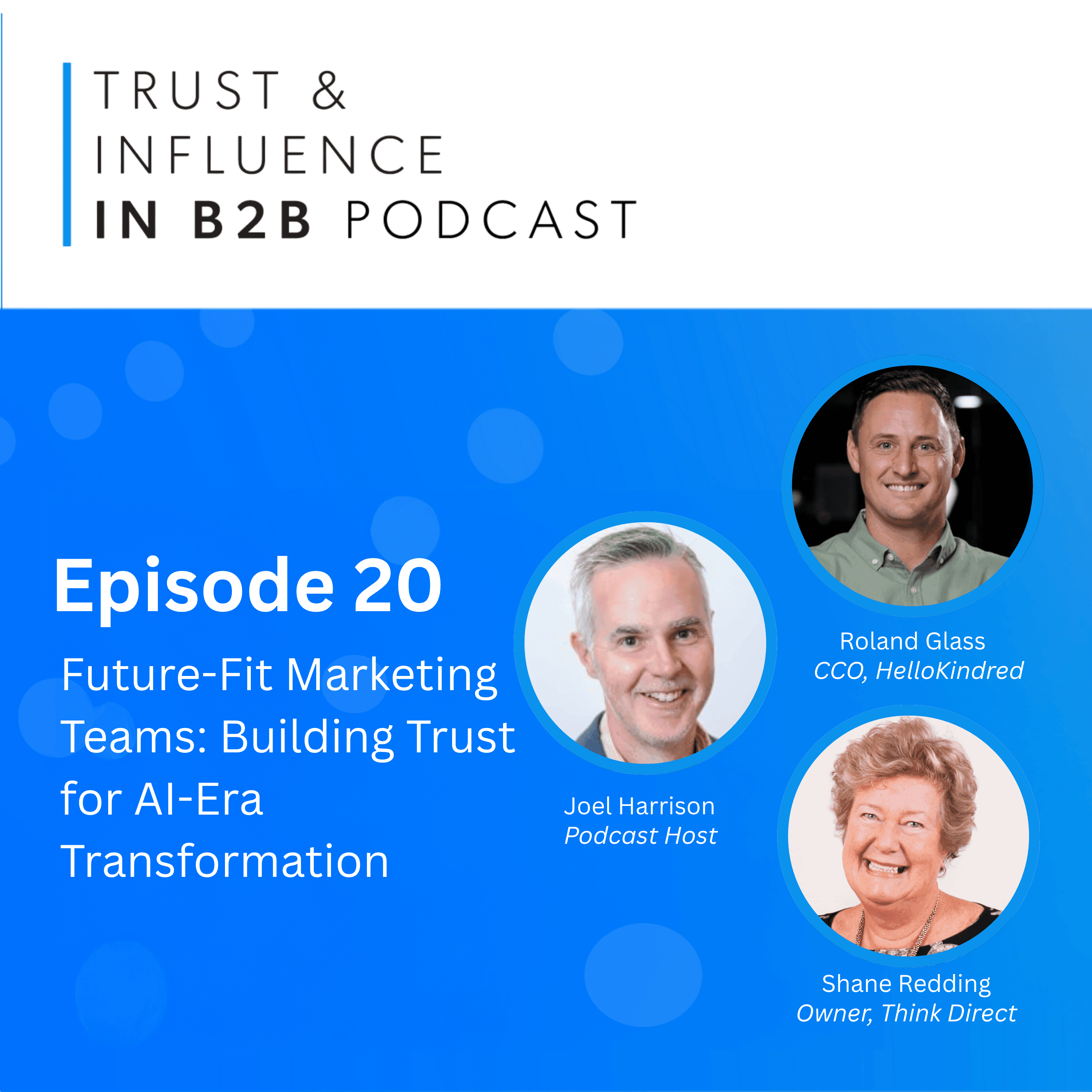Trust & Influence in B2B podcast cover art