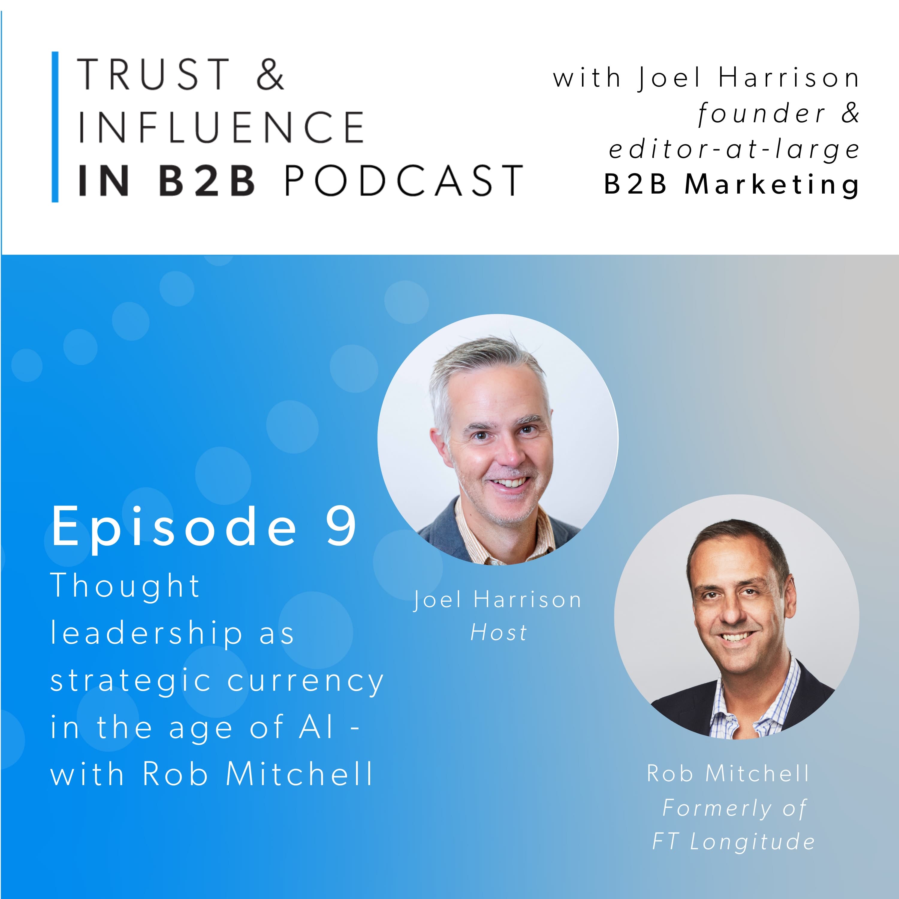 Trust & Influence in B2B podcast cover art