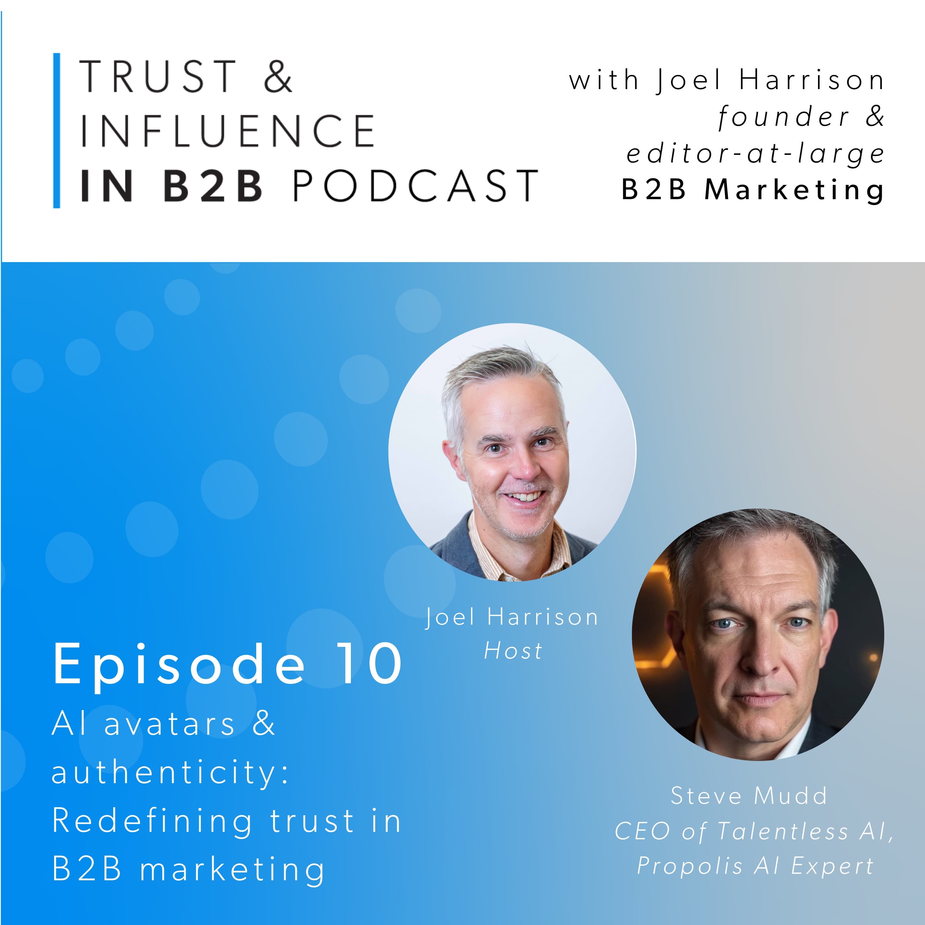 Trust & Influence in B2B podcast cover art