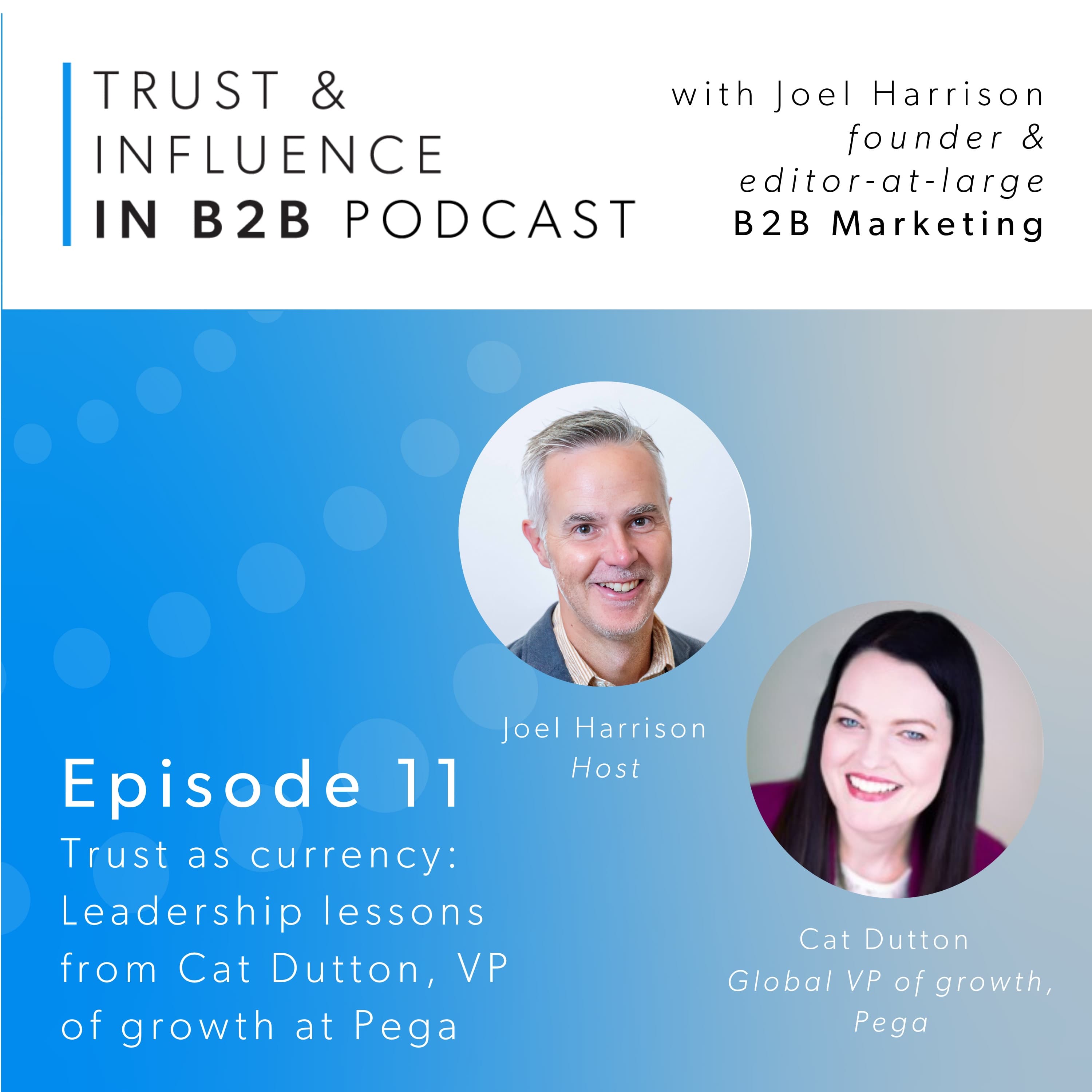 Trust & Influence in B2B podcast cover art