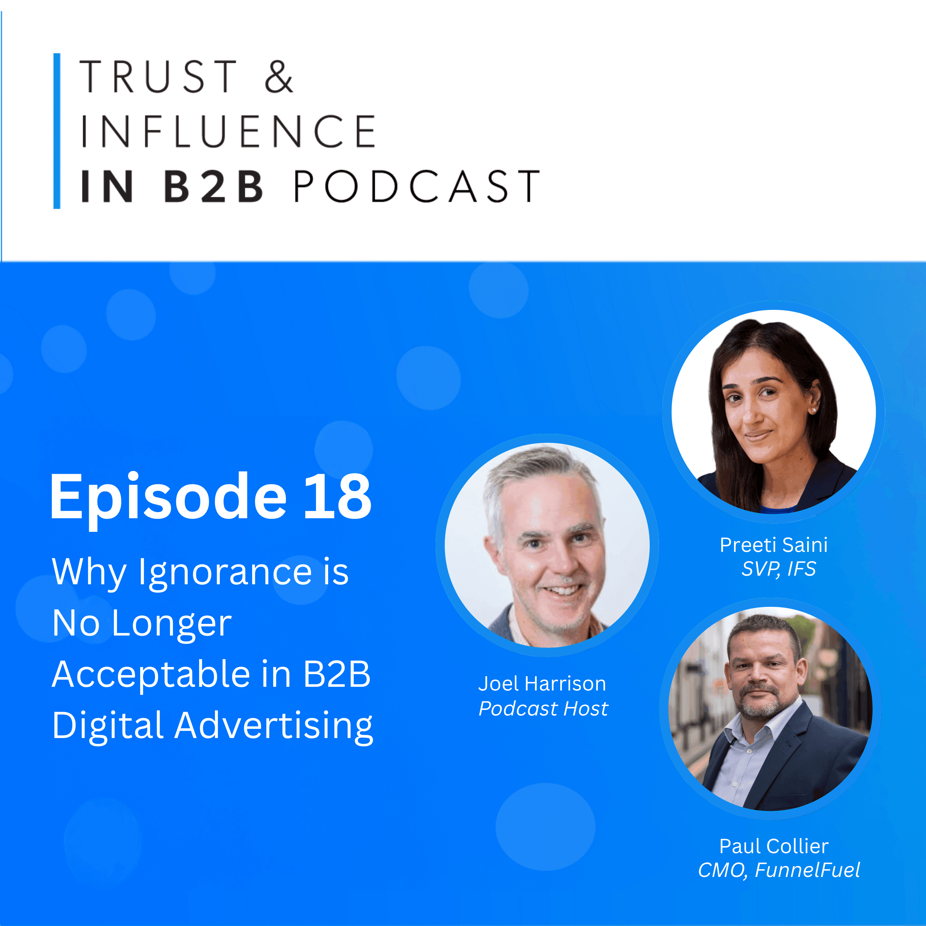 Trust & Influence in B2B podcast cover art