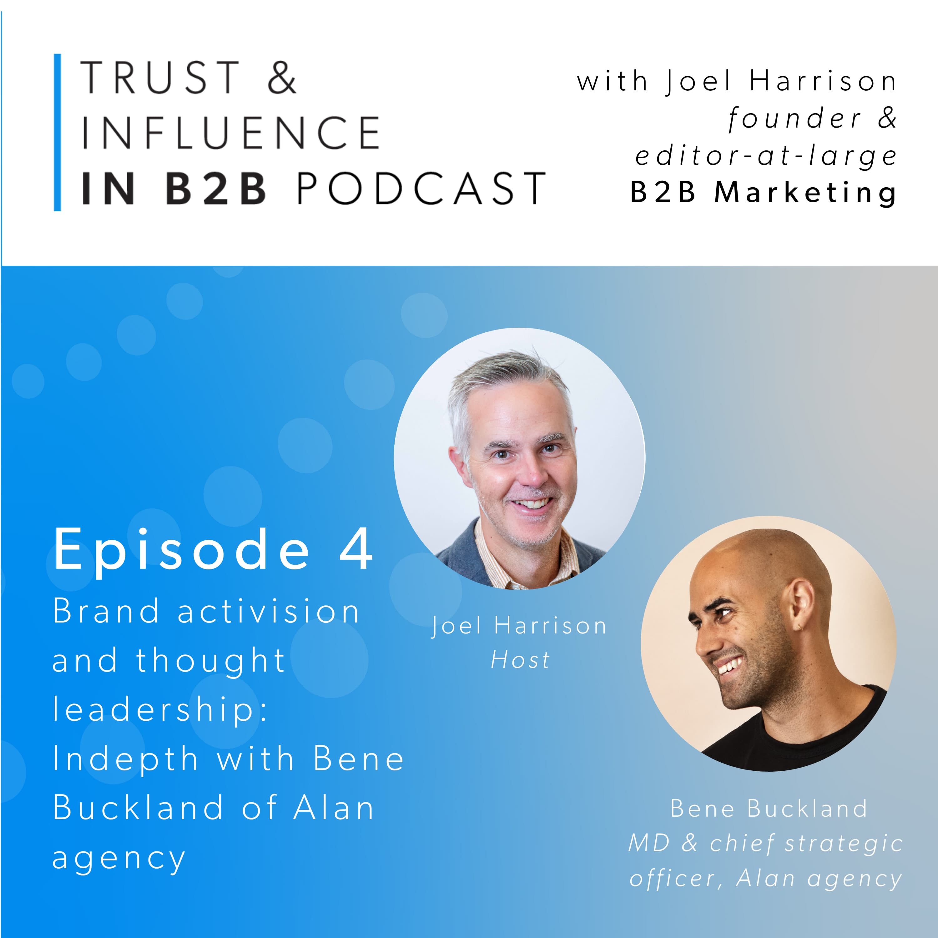 Trust & Influence in B2B podcast cover art