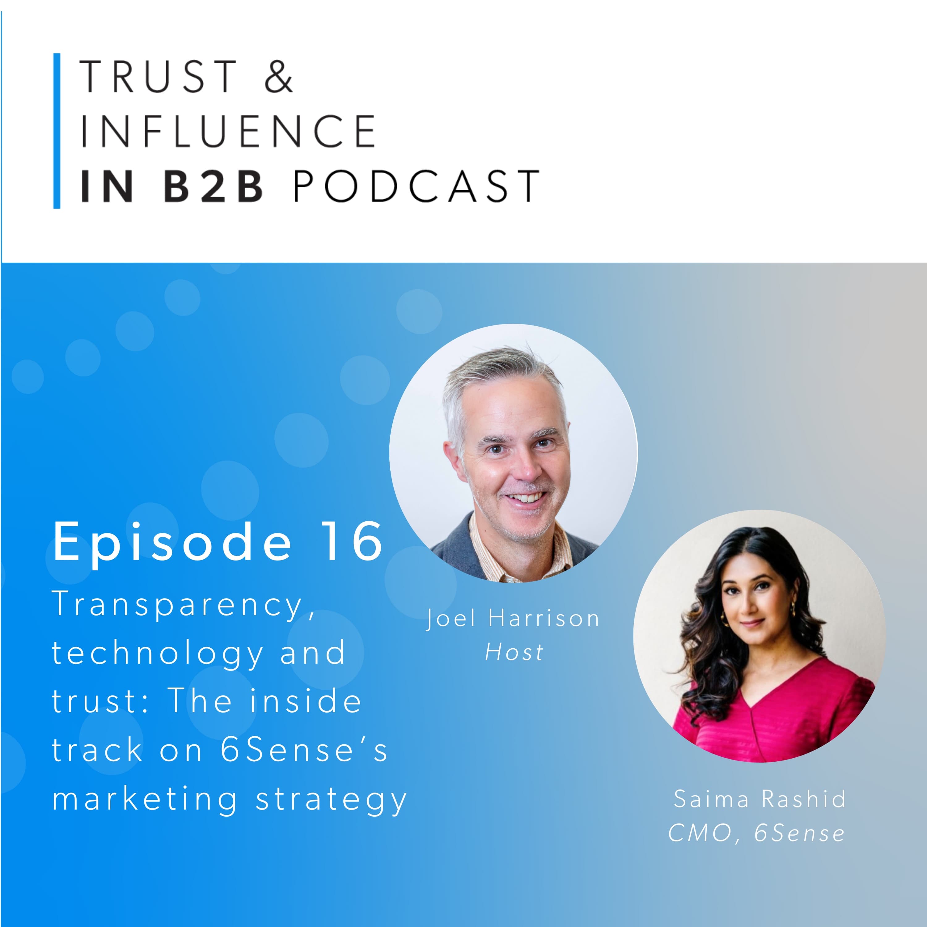 Trust & Influence in B2B podcast cover art