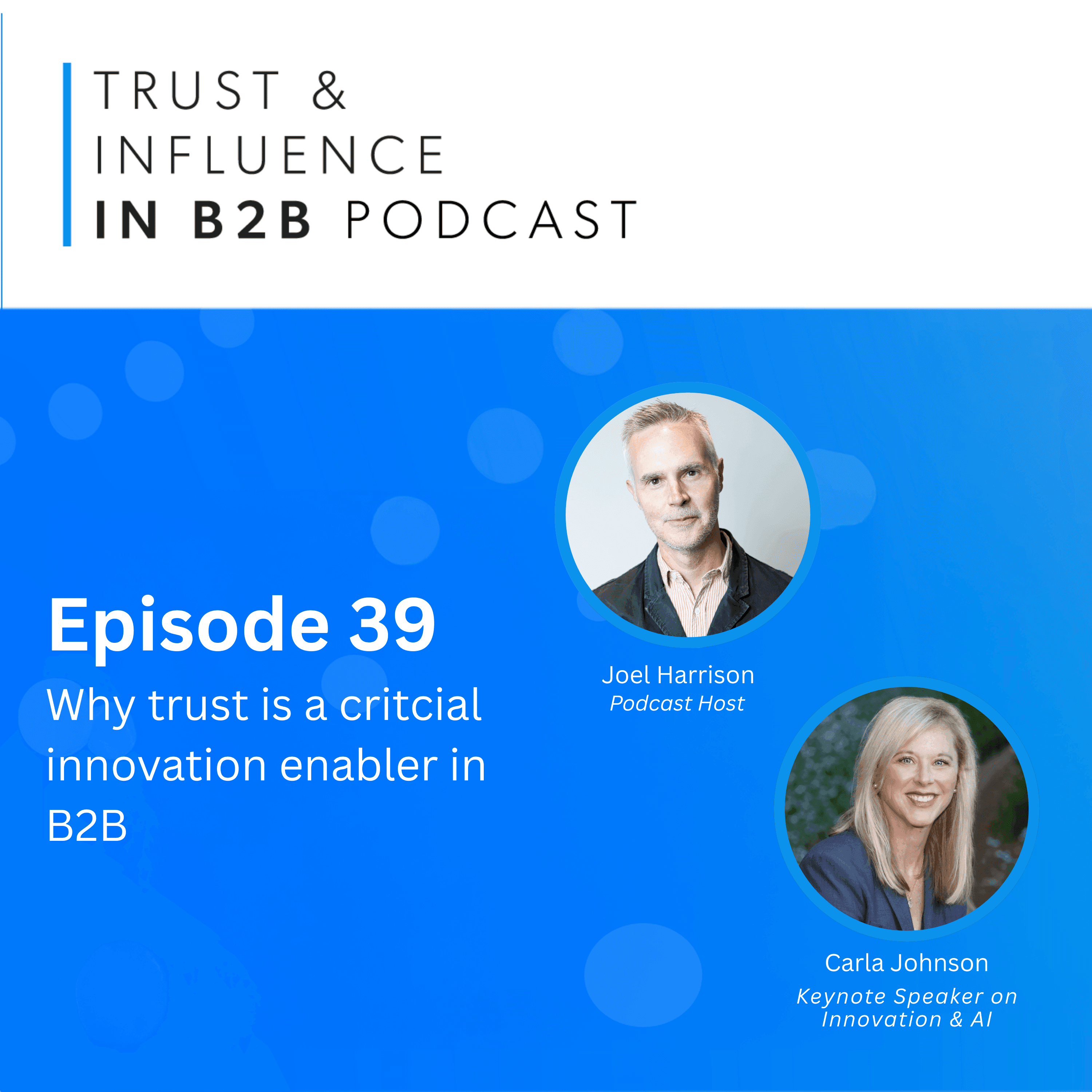Trust & Influence in B2B podcast cover art