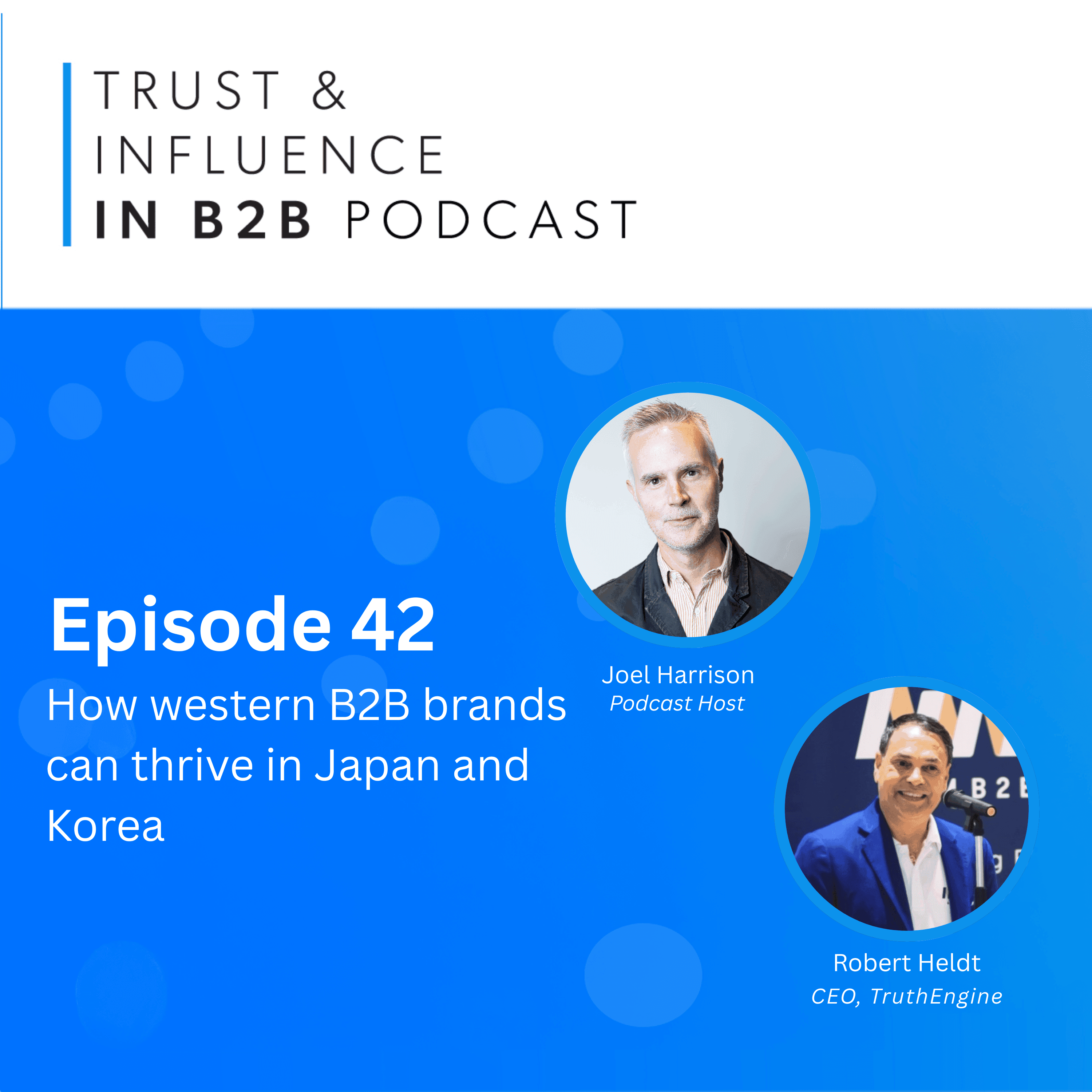 Trust & Influence in B2B podcast cover art