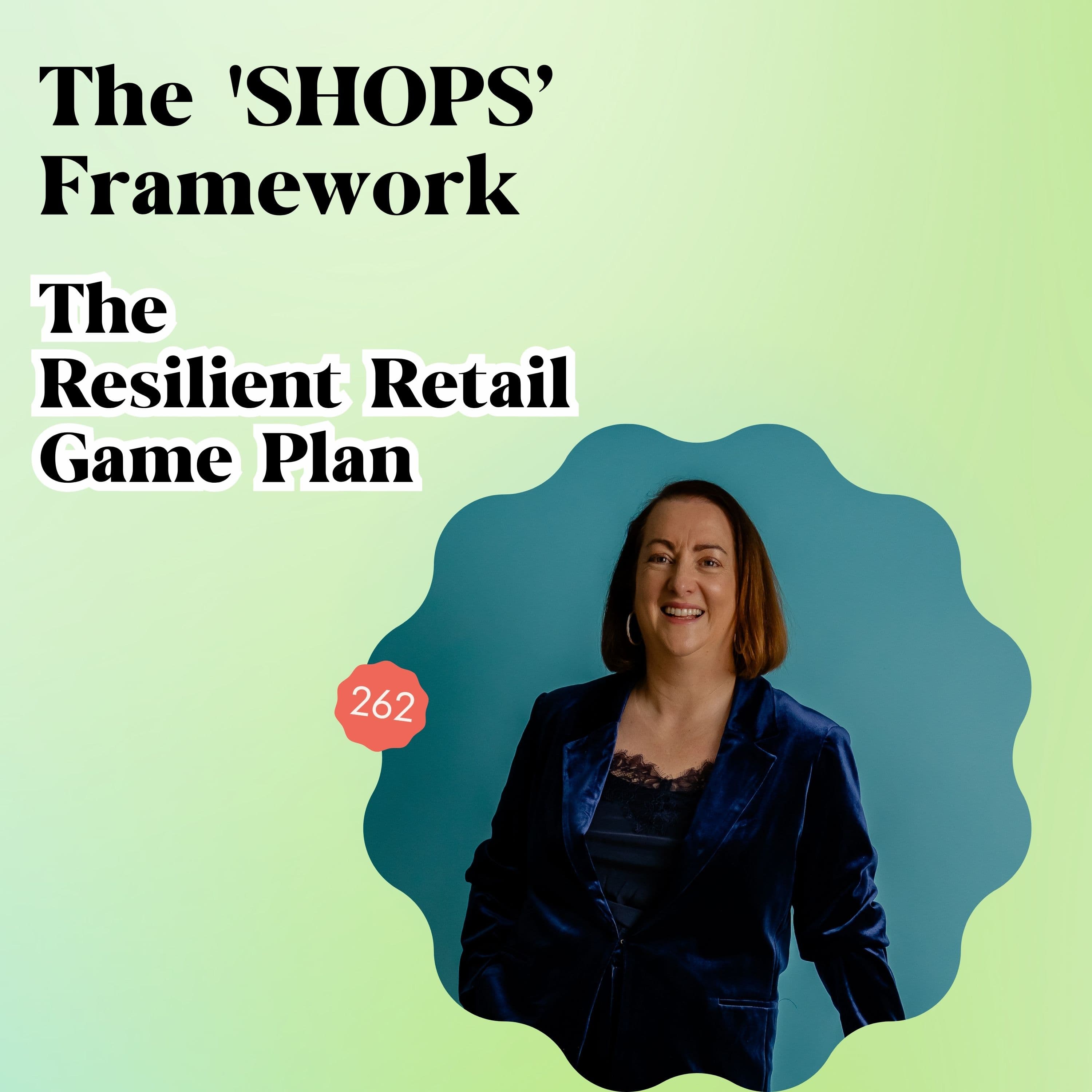 The Resilient Retail Game Plan - retail insights, retail trends and best practices podcast cover art