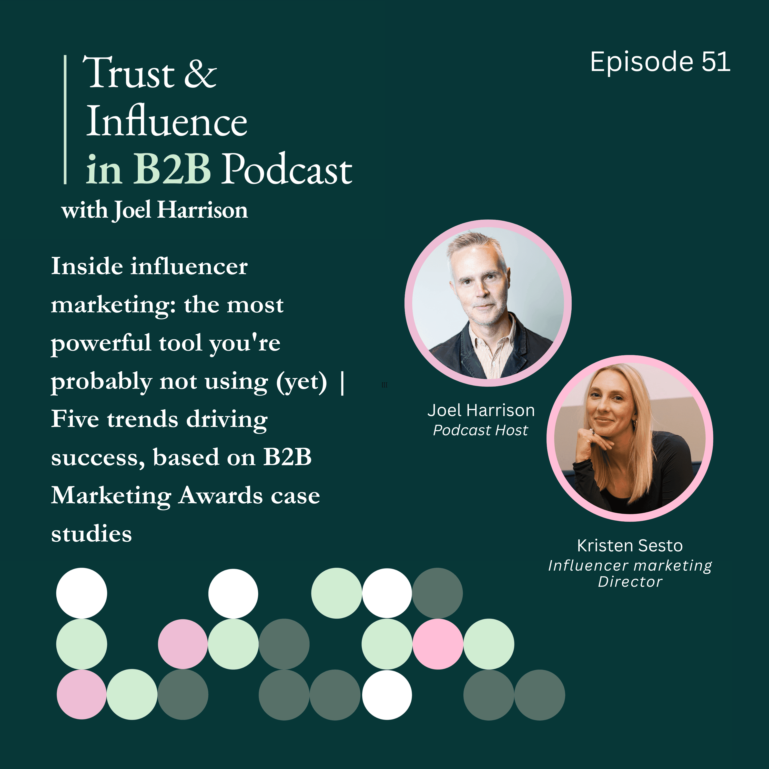 Trust & Influence in B2B podcast cover art