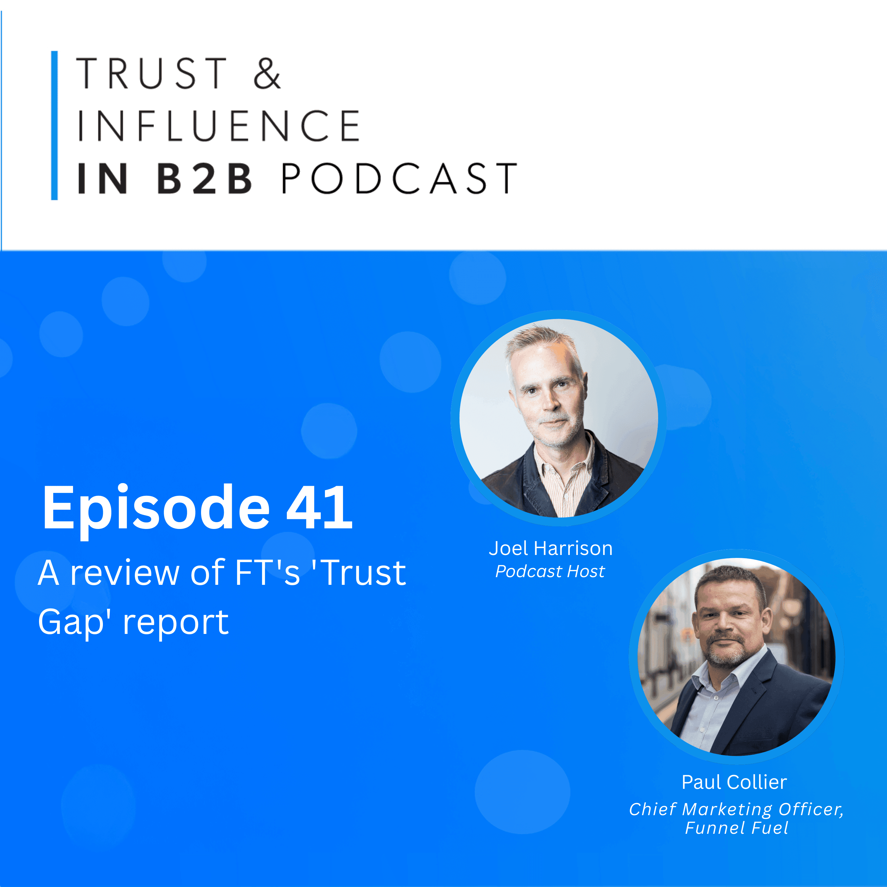Trust & Influence in B2B podcast cover art