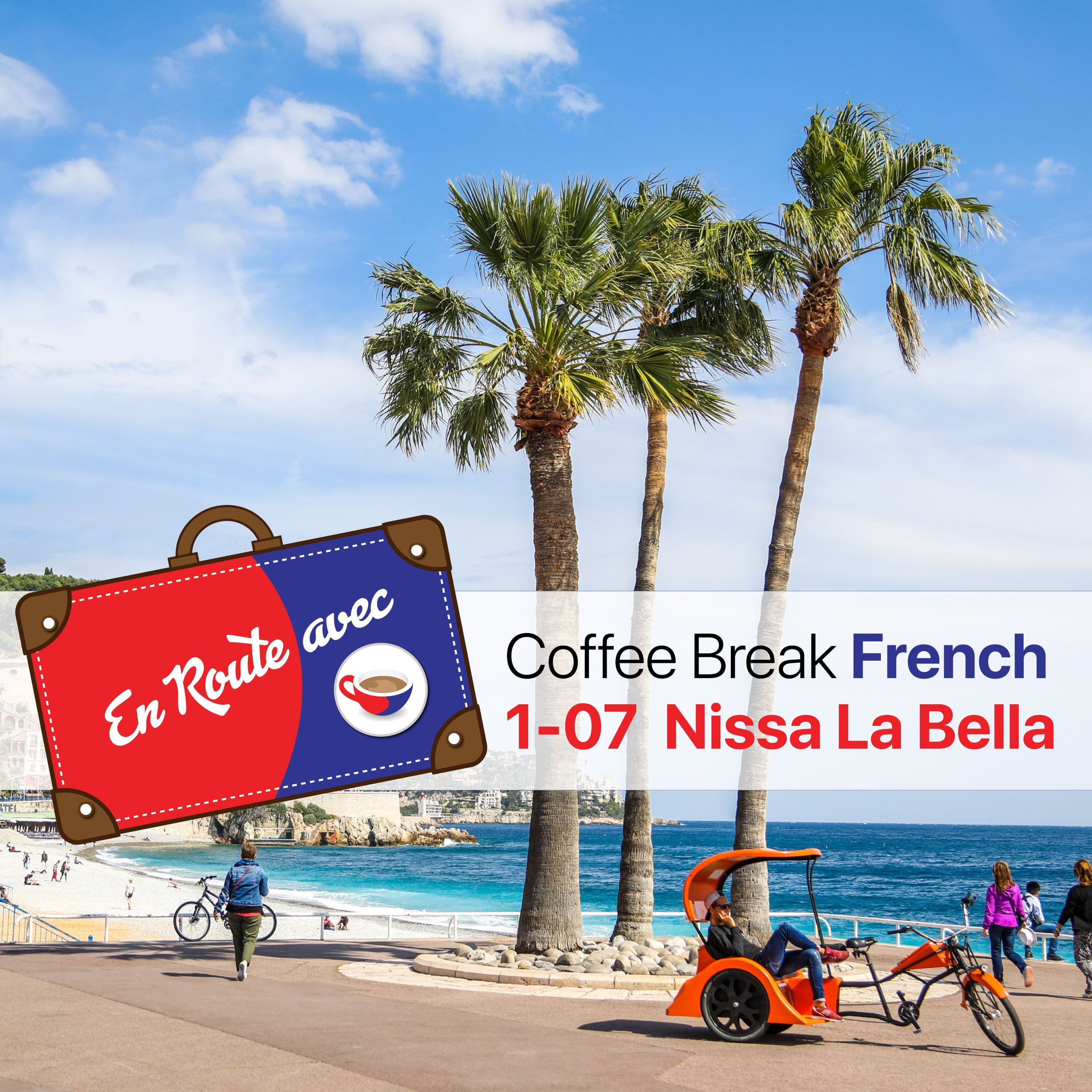 Coffee Break French podcast cover art