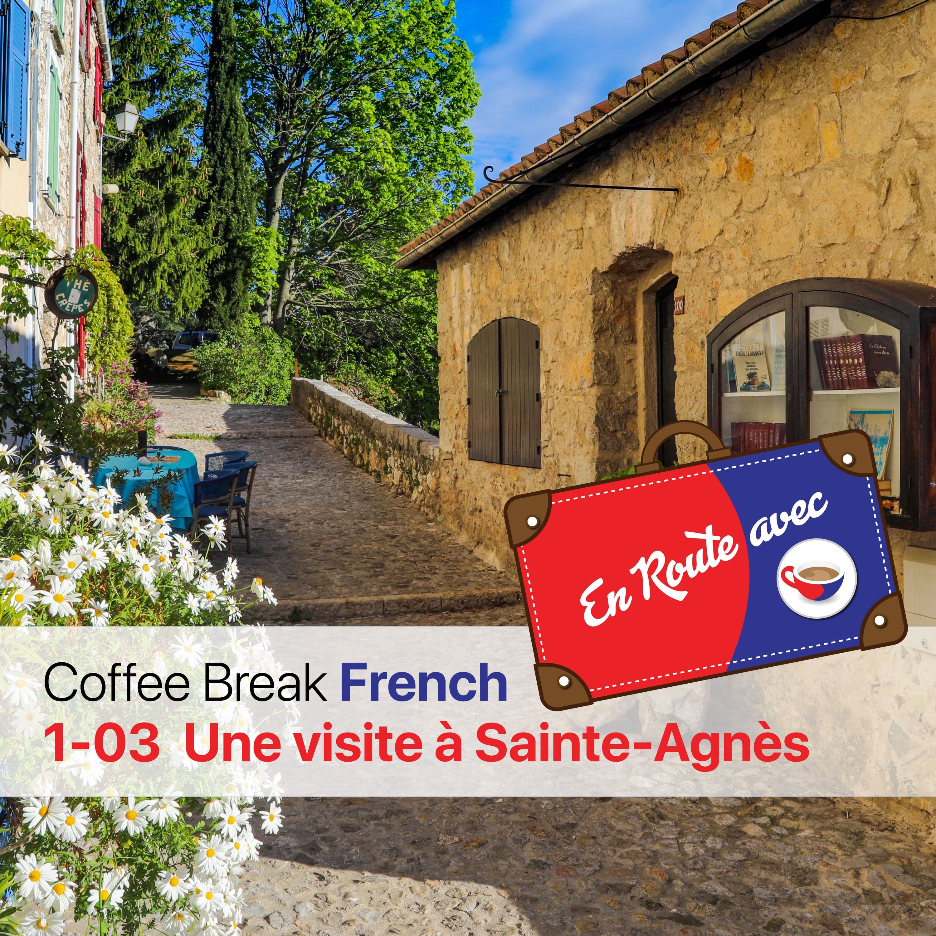 Coffee Break French podcast cover art