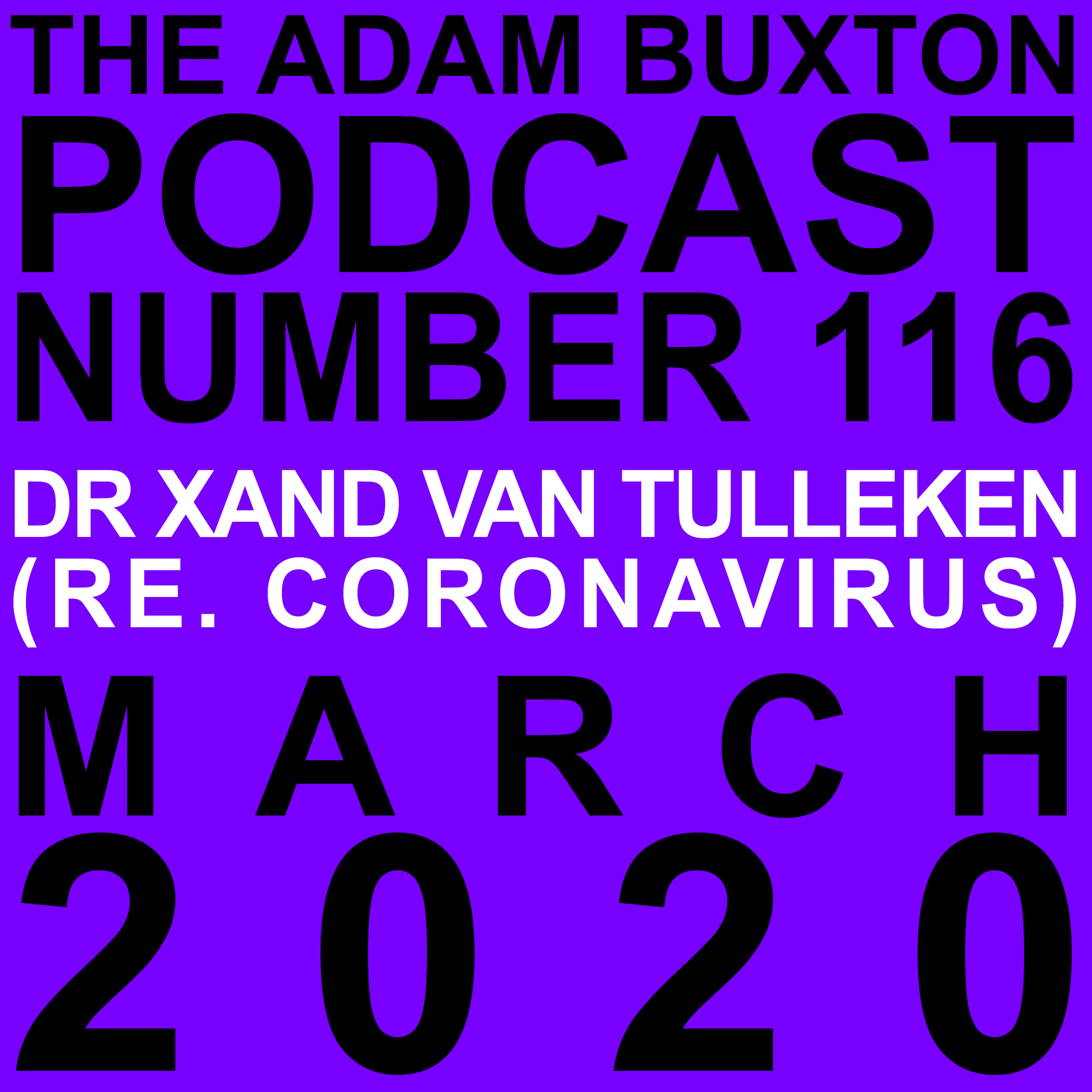 THE ADAM BUXTON PODCAST cover art