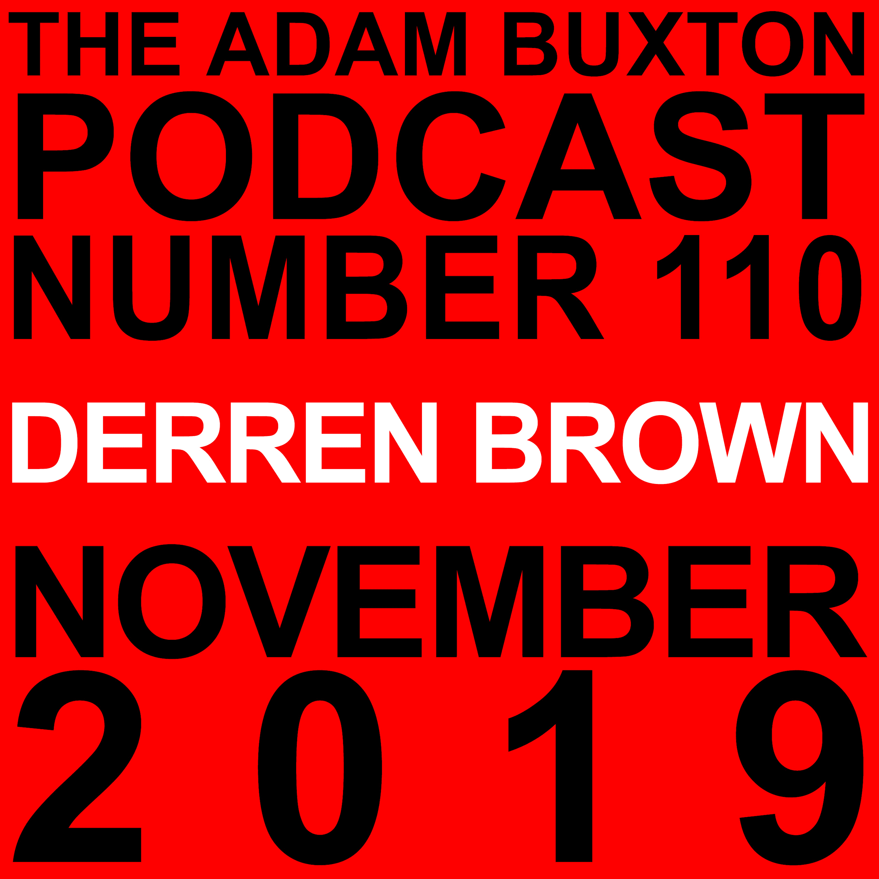 THE ADAM BUXTON PODCAST cover art