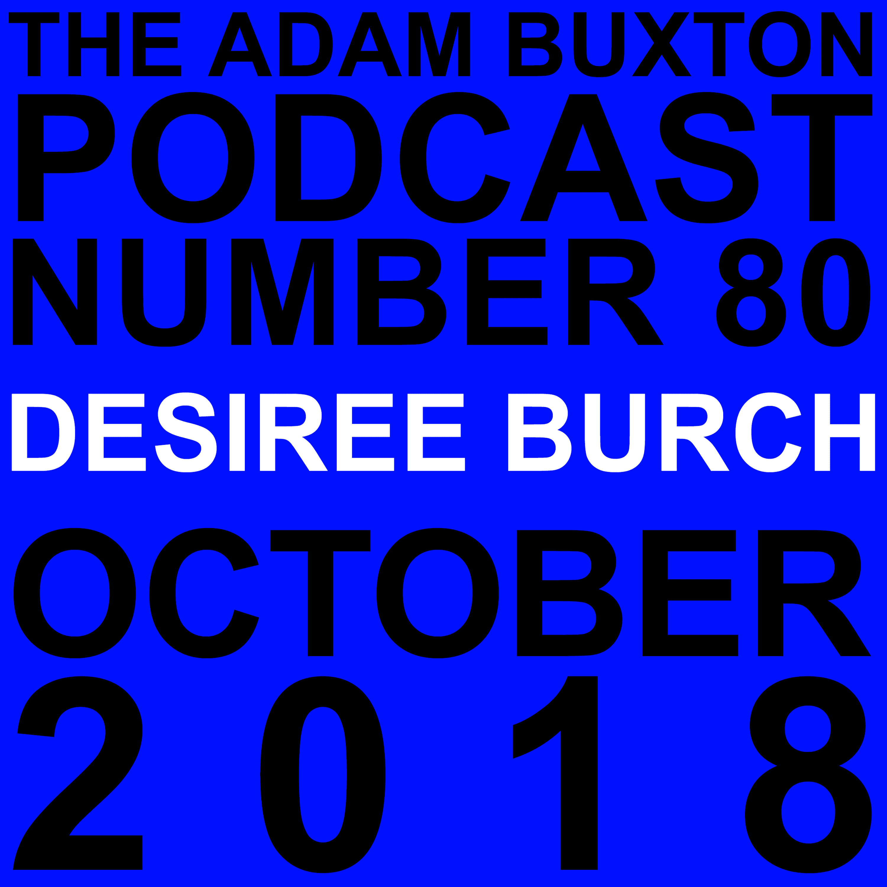 THE ADAM BUXTON PODCAST cover art