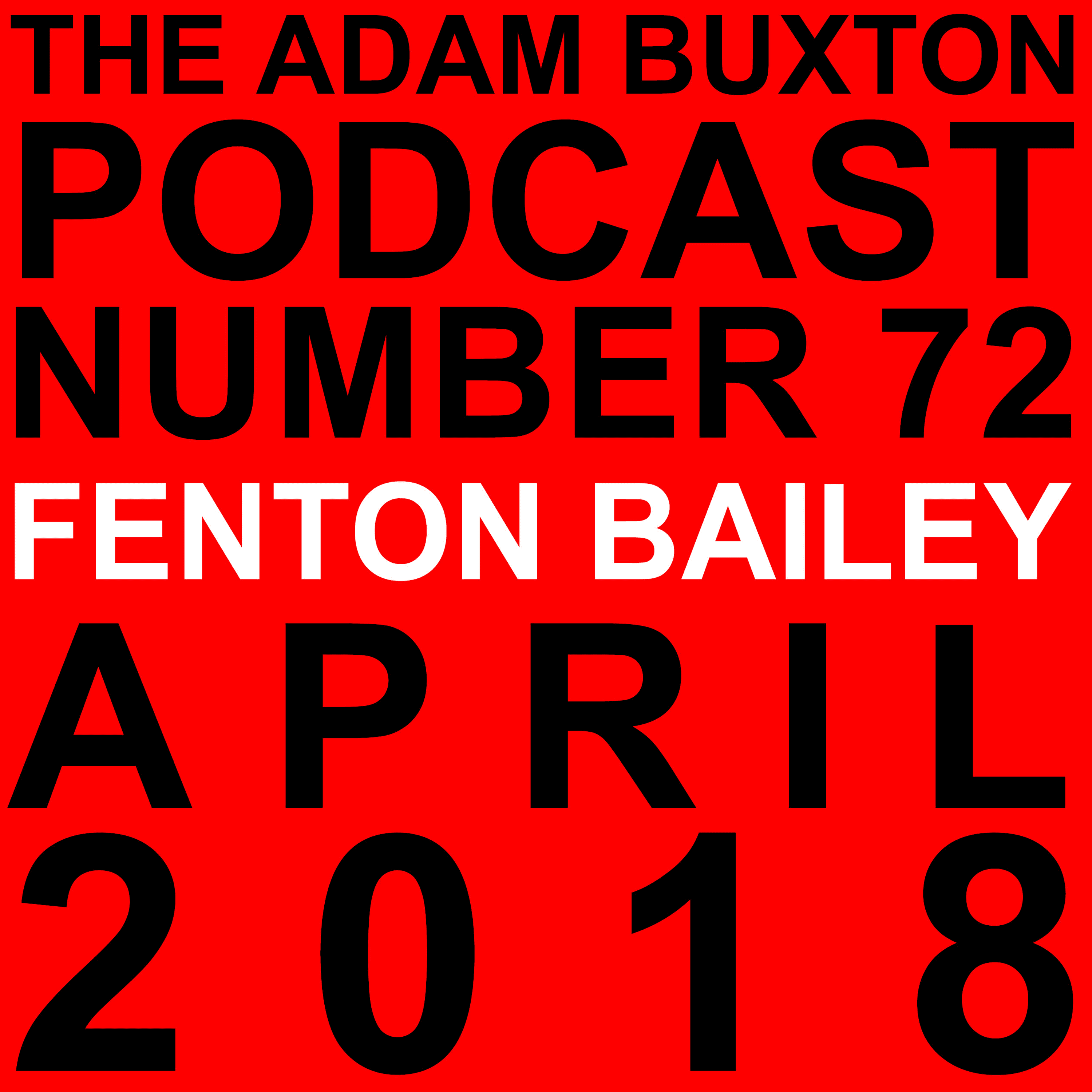 THE ADAM BUXTON PODCAST cover art