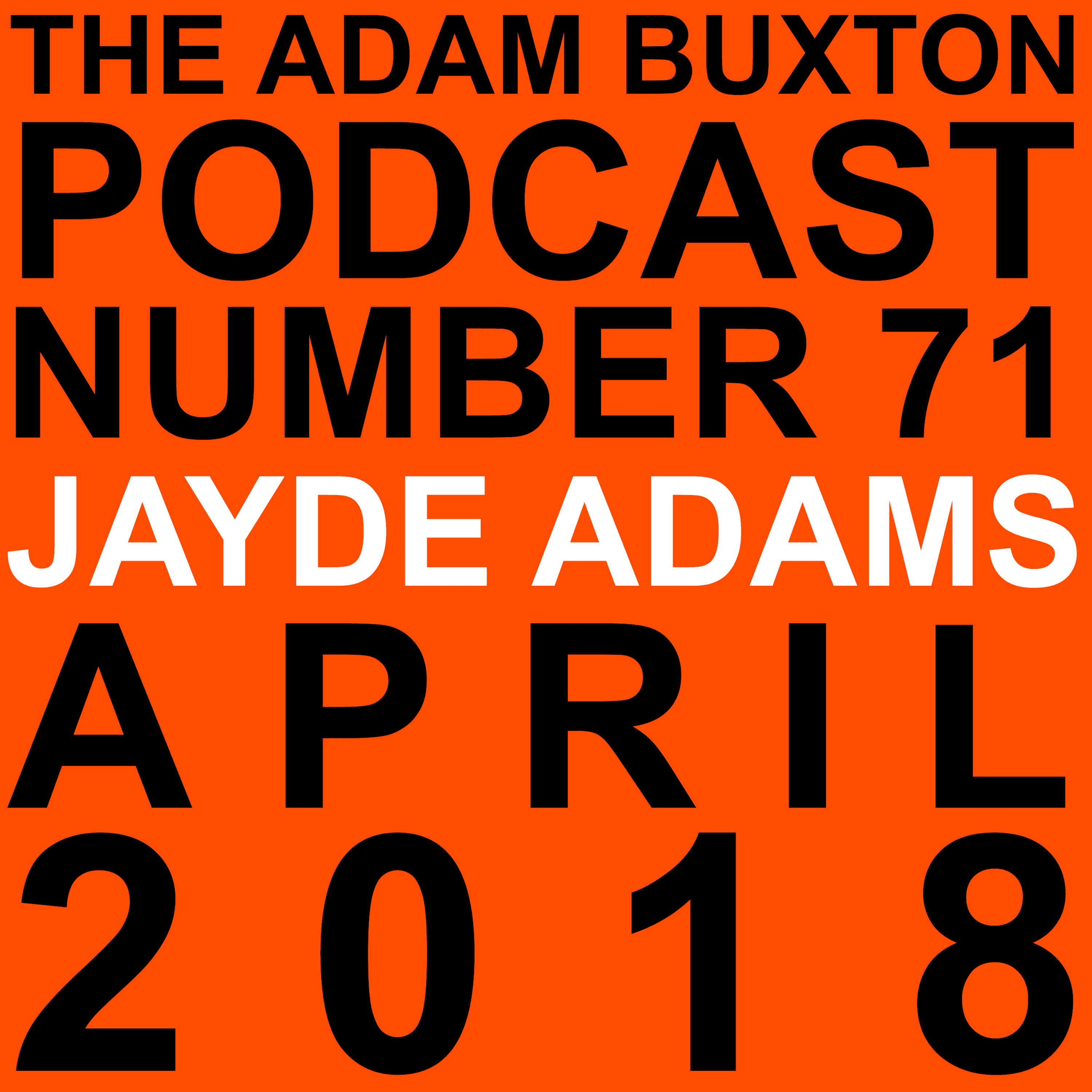 THE ADAM BUXTON PODCAST cover art
