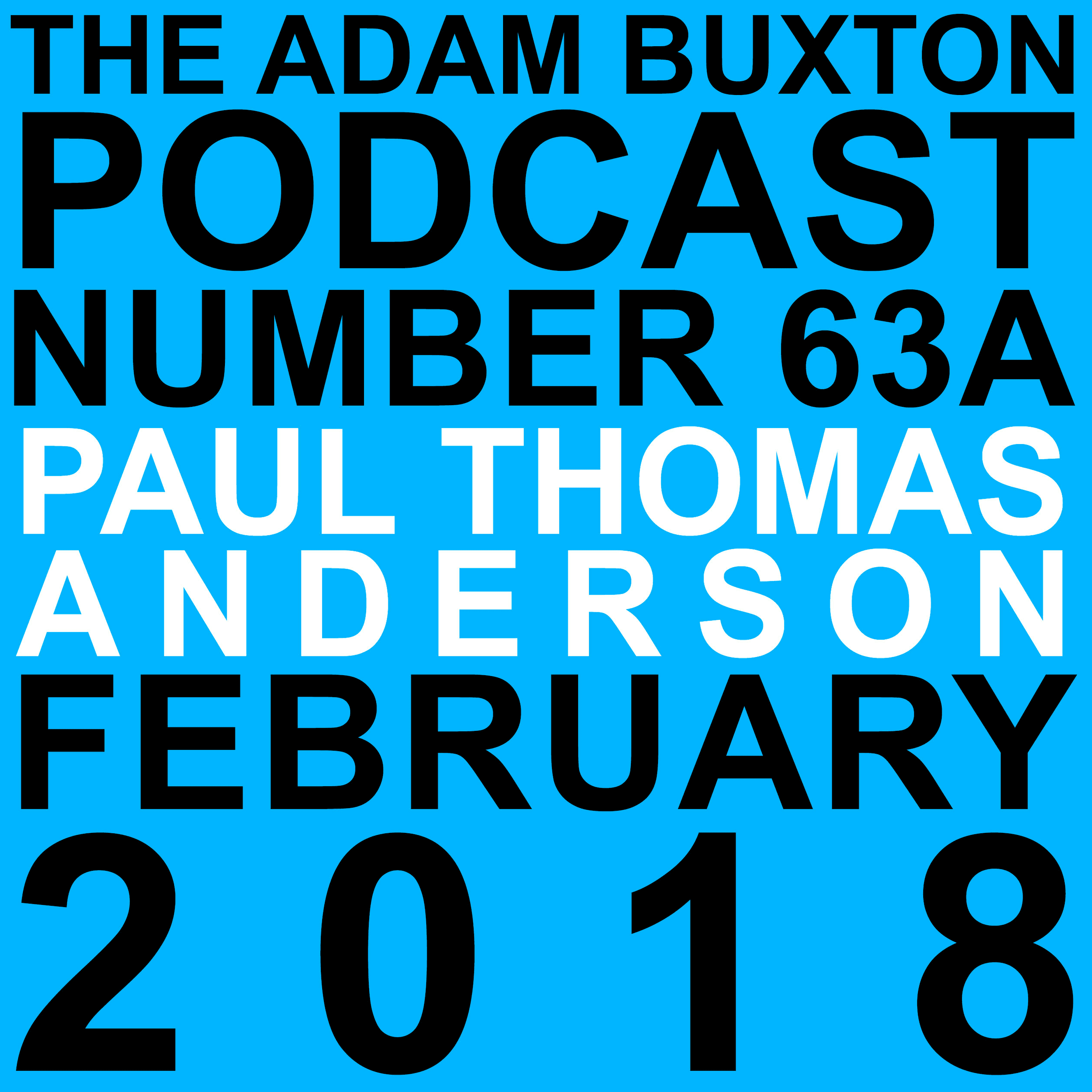 THE ADAM BUXTON PODCAST cover art