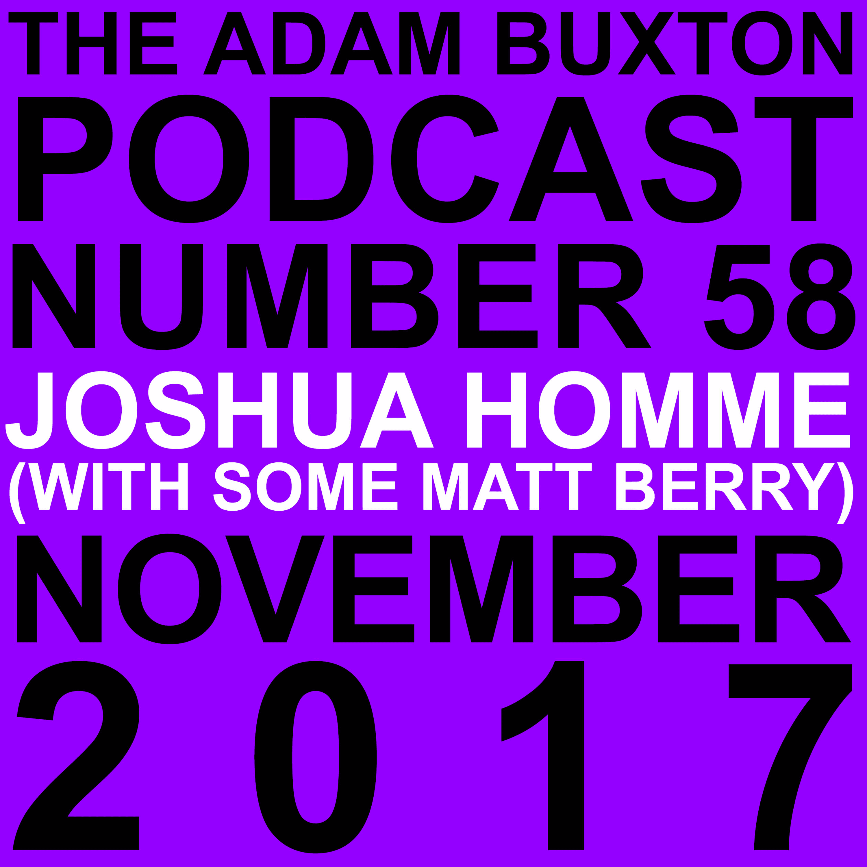 THE ADAM BUXTON PODCAST cover art