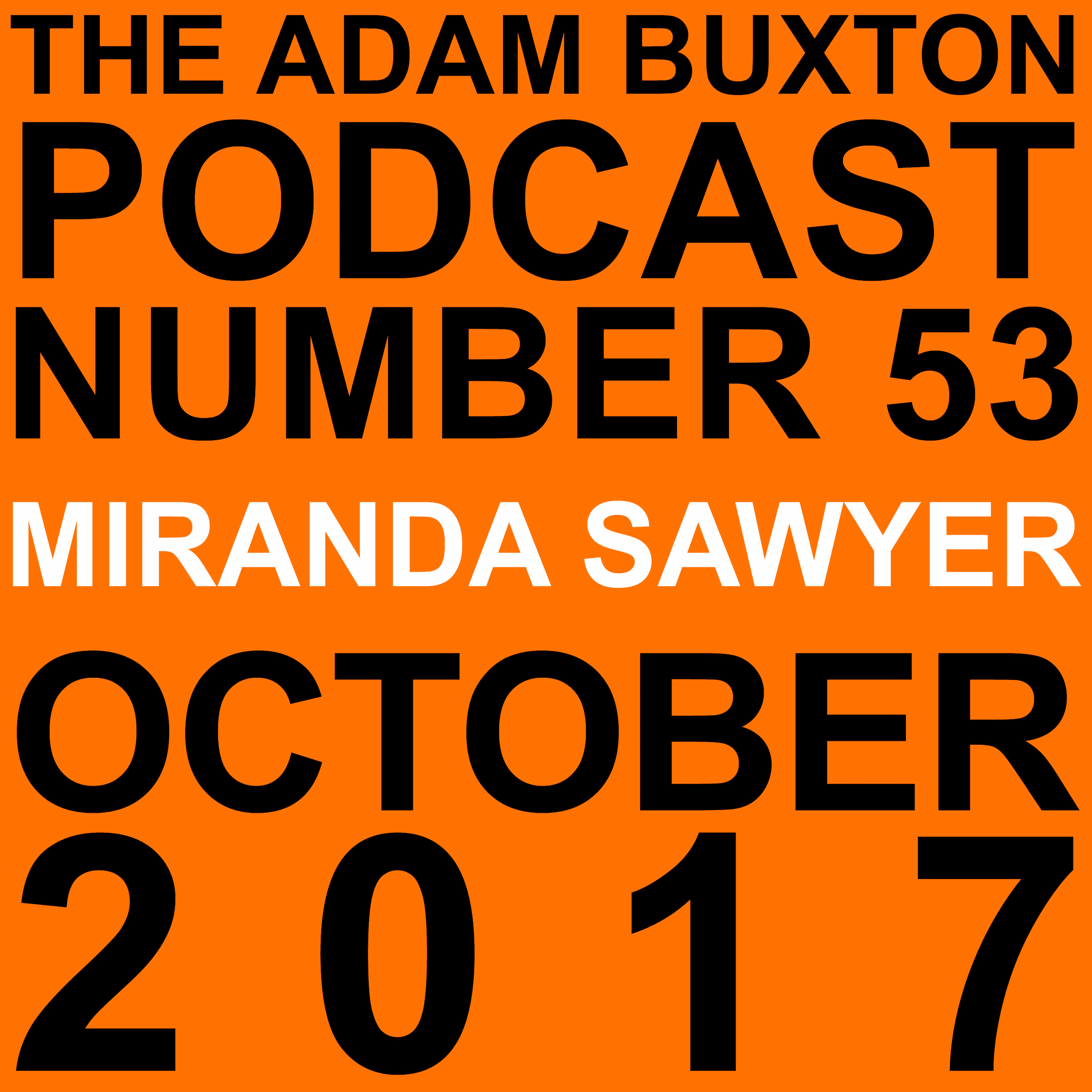 THE ADAM BUXTON PODCAST cover art