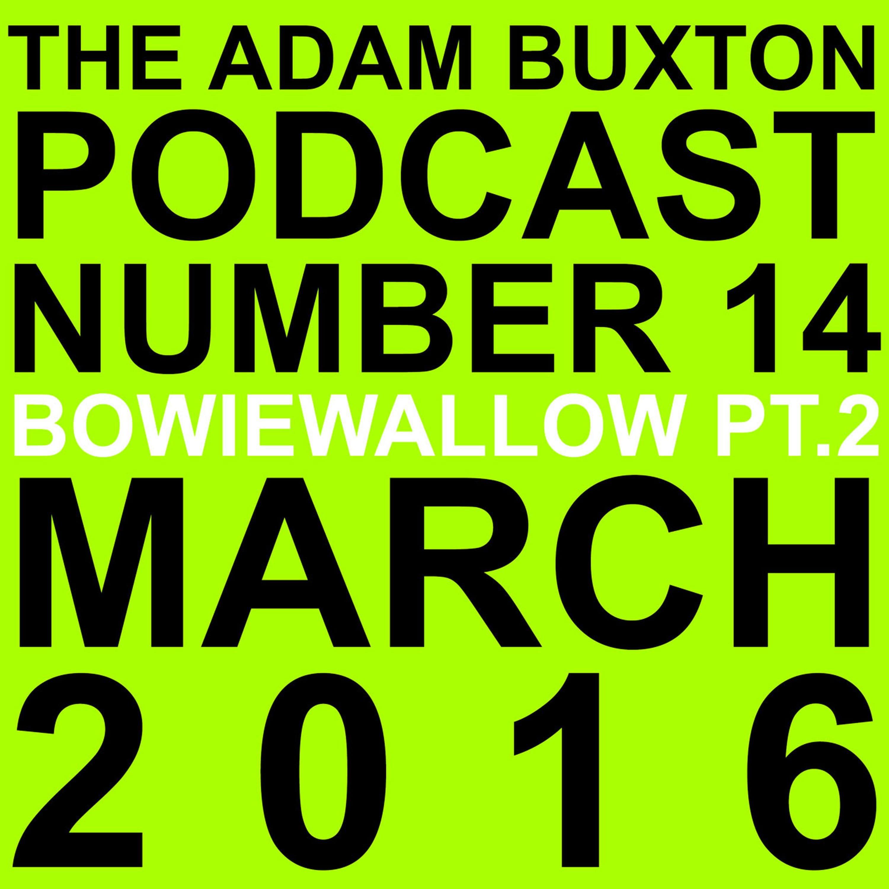 THE ADAM BUXTON PODCAST cover art
