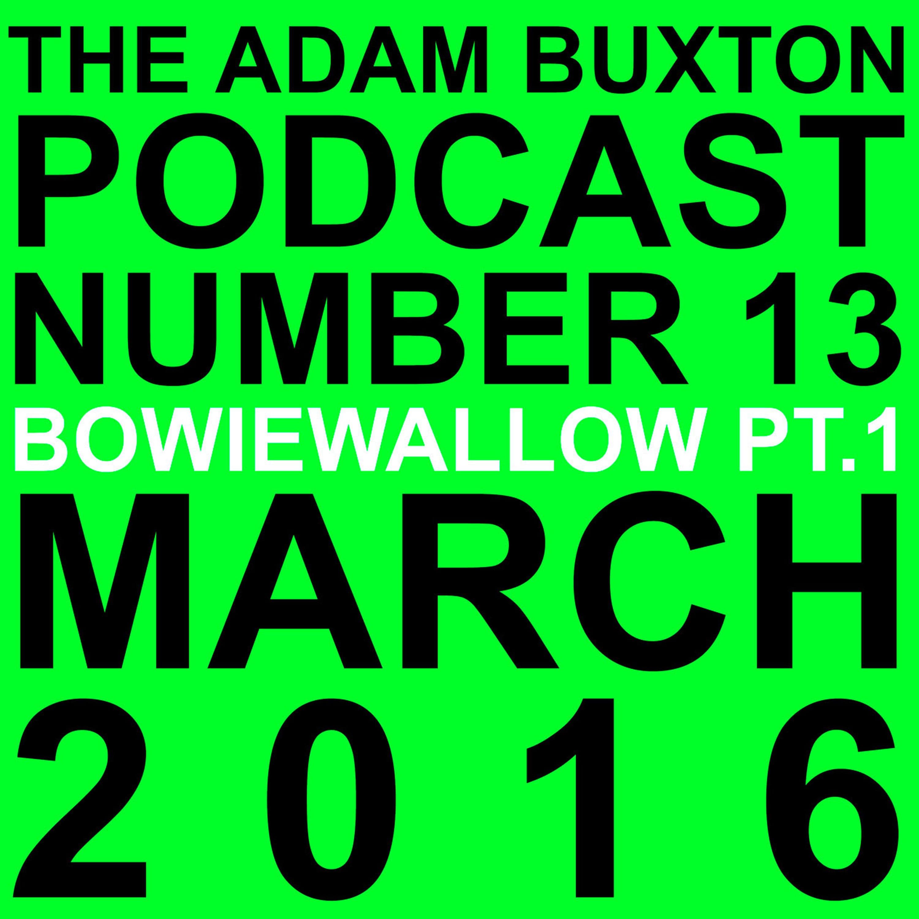 THE ADAM BUXTON PODCAST cover art