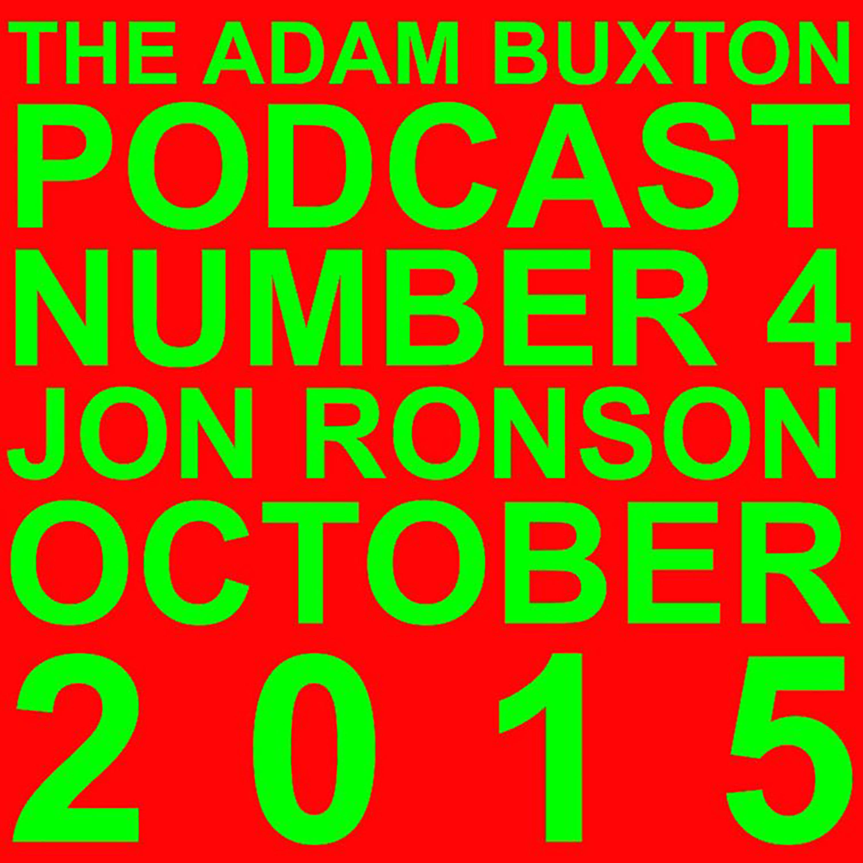 THE ADAM BUXTON PODCAST cover art