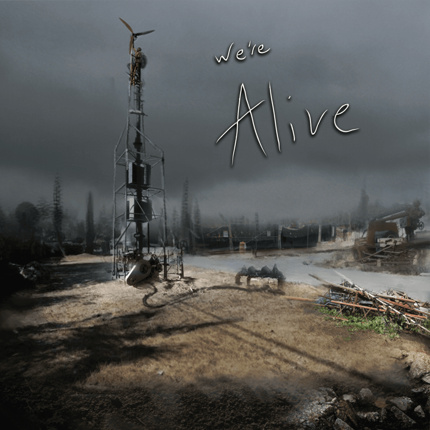 We're Alive podcast cover art