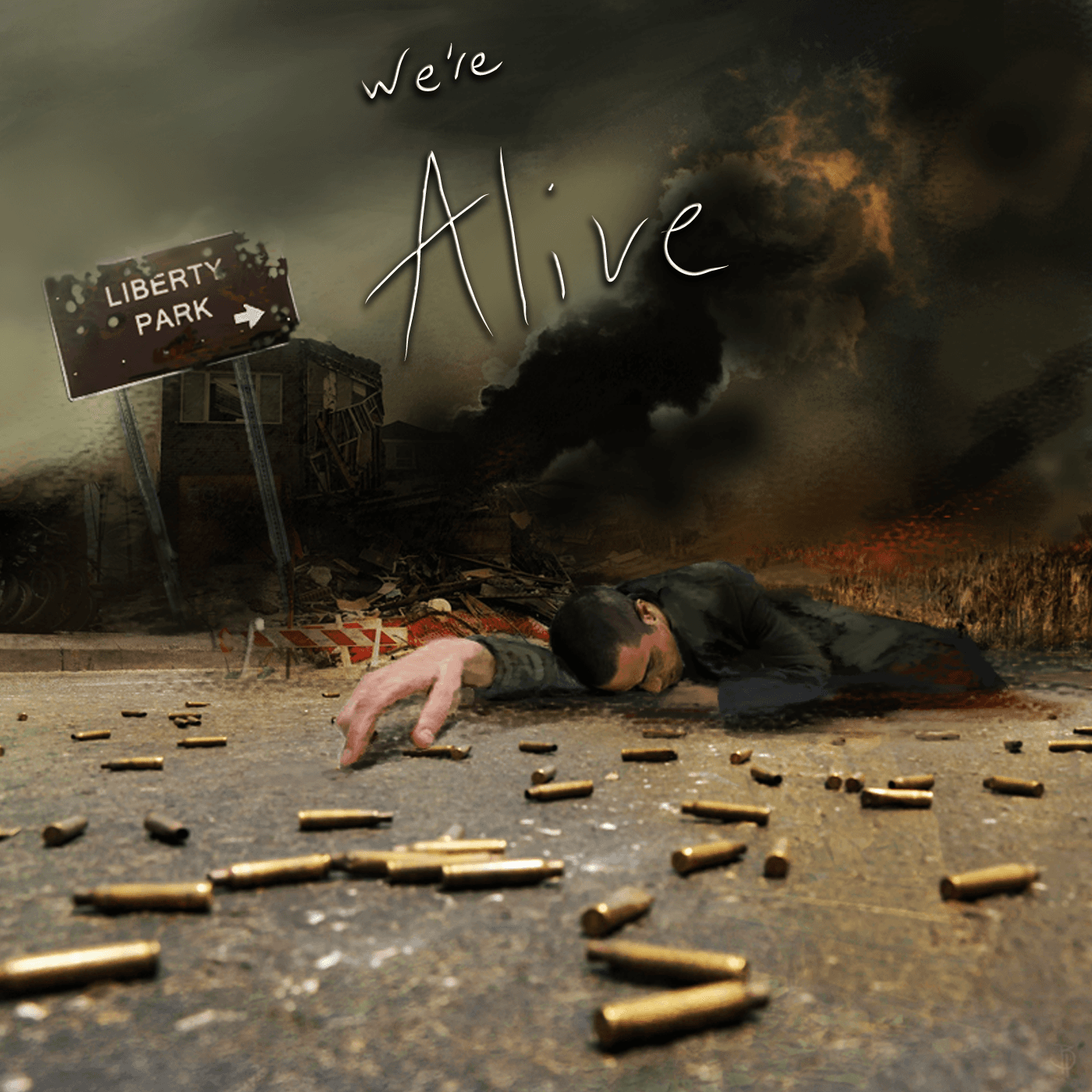We're Alive podcast cover art