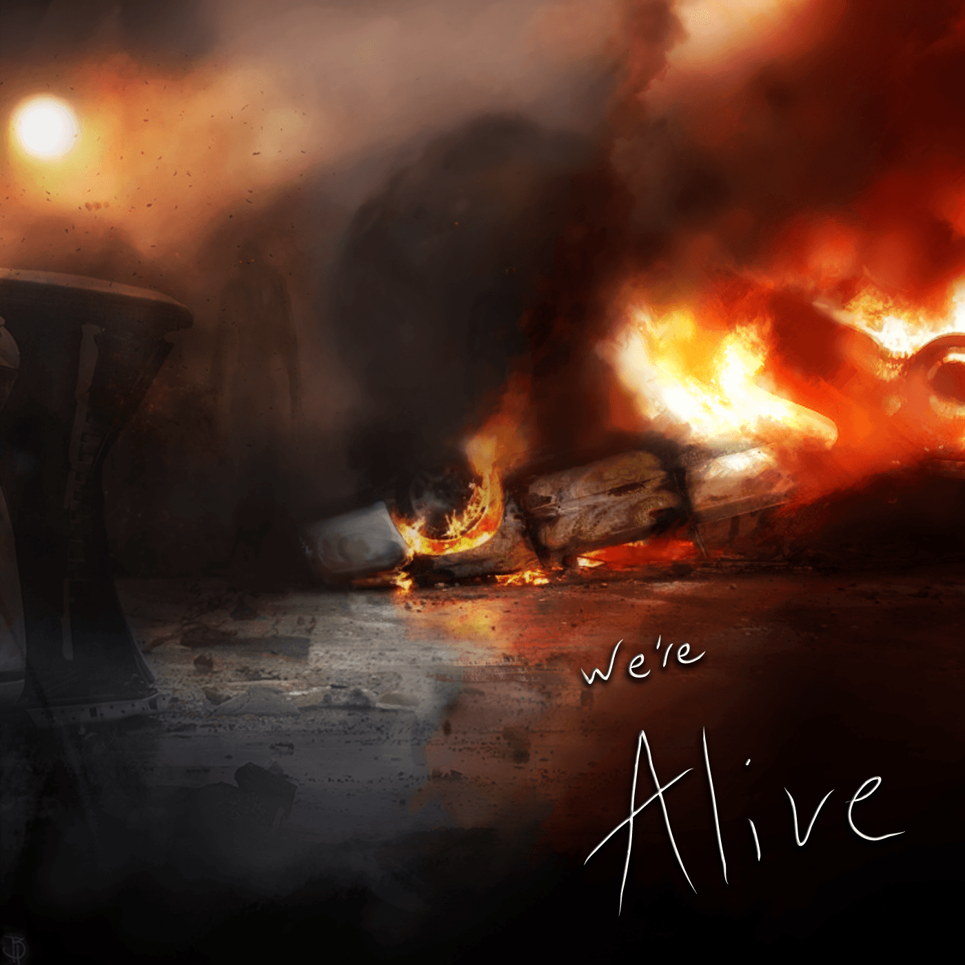 We're Alive podcast cover art