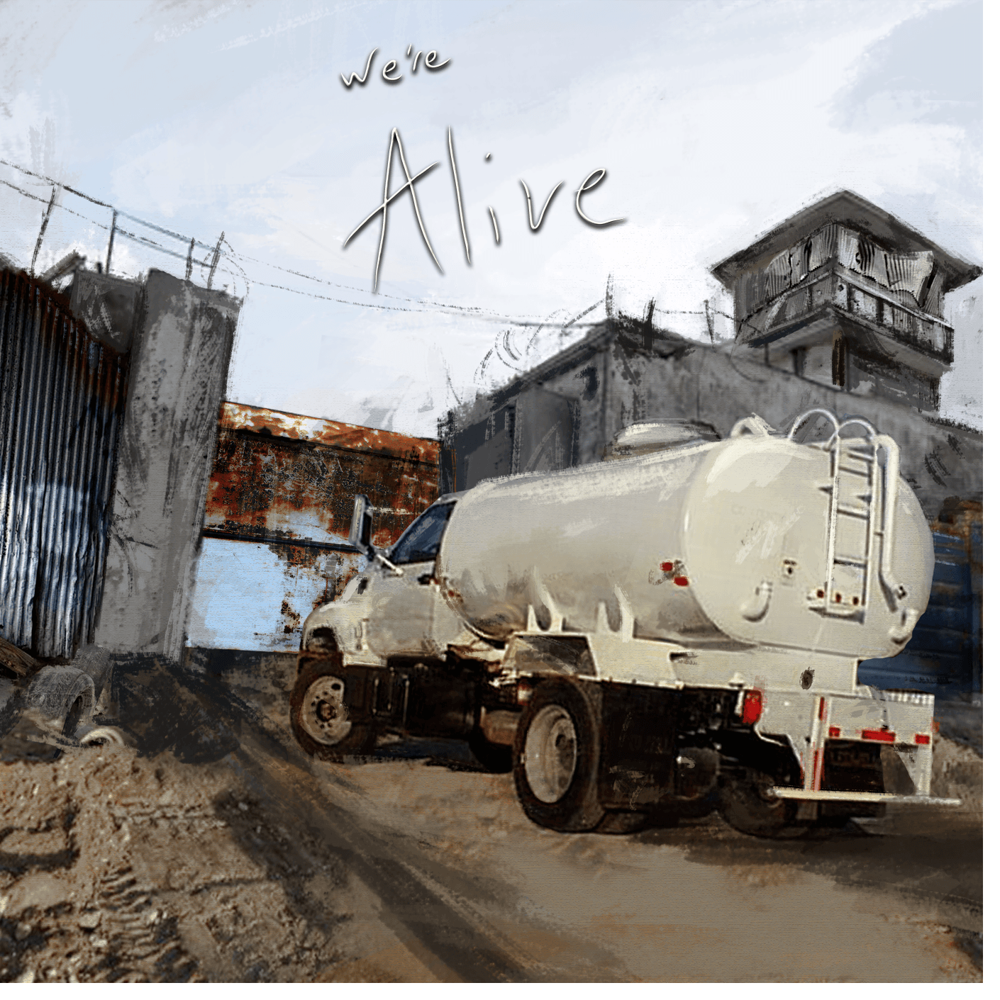 We're Alive podcast cover art