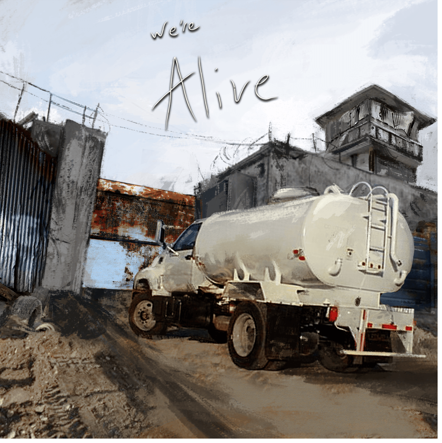 We're Alive podcast cover art