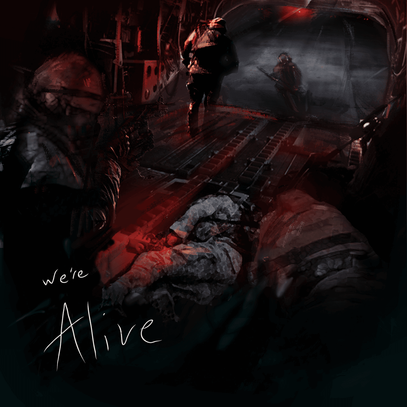 We're Alive podcast cover art