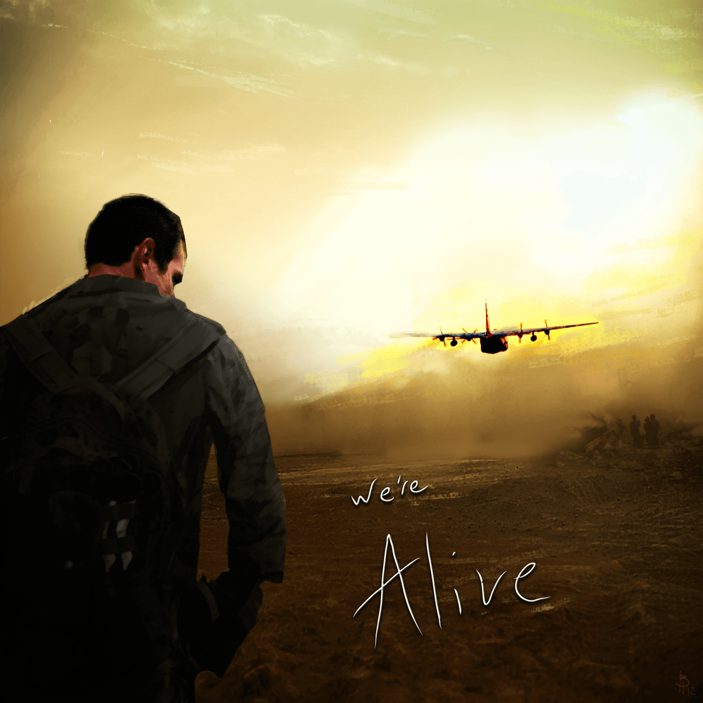 We're Alive podcast cover art