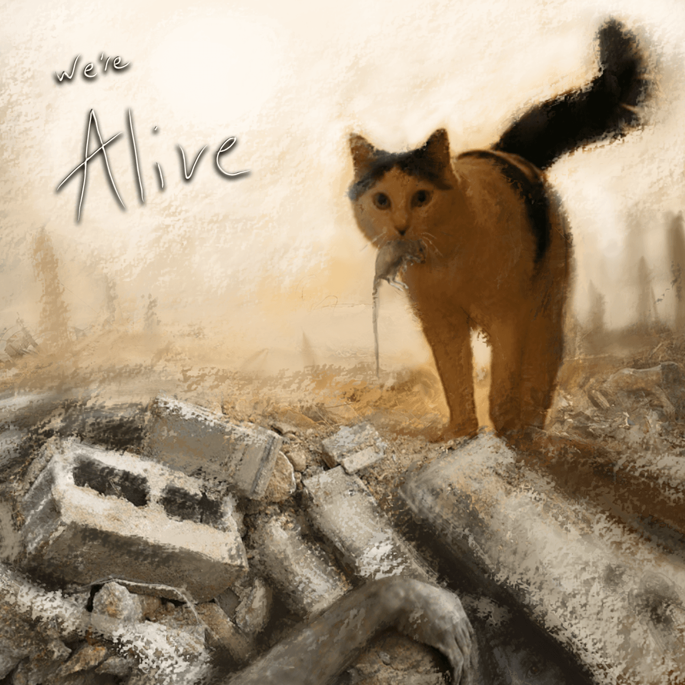 We're Alive podcast cover art