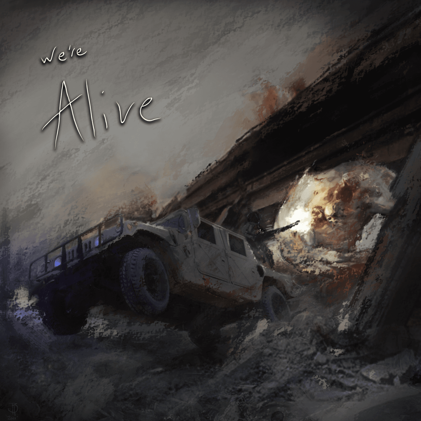 We're Alive podcast cover art