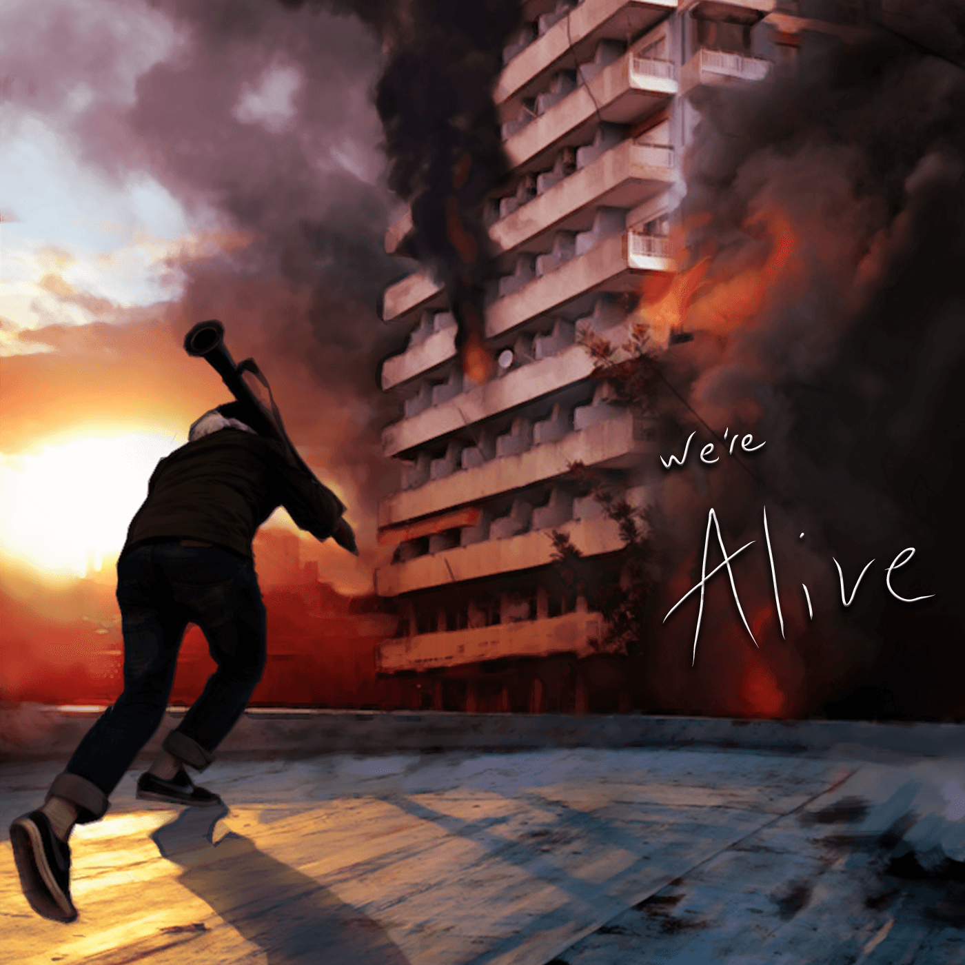 We're Alive podcast cover art