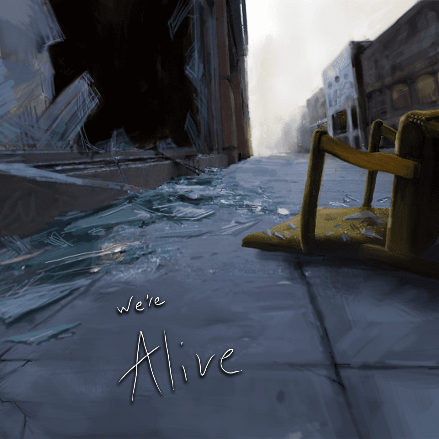 We're Alive podcast cover art