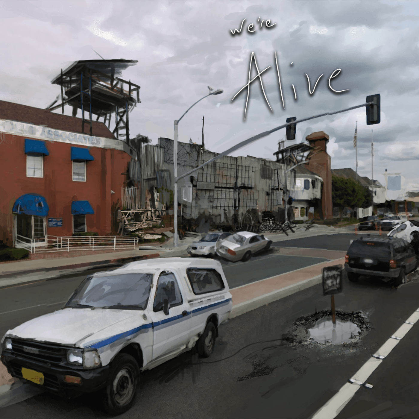 We're Alive podcast cover art