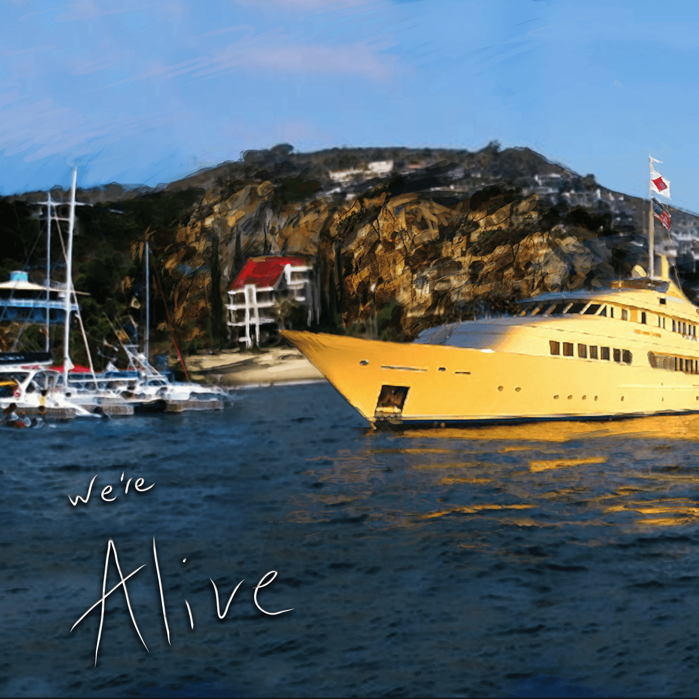 We're Alive podcast cover art