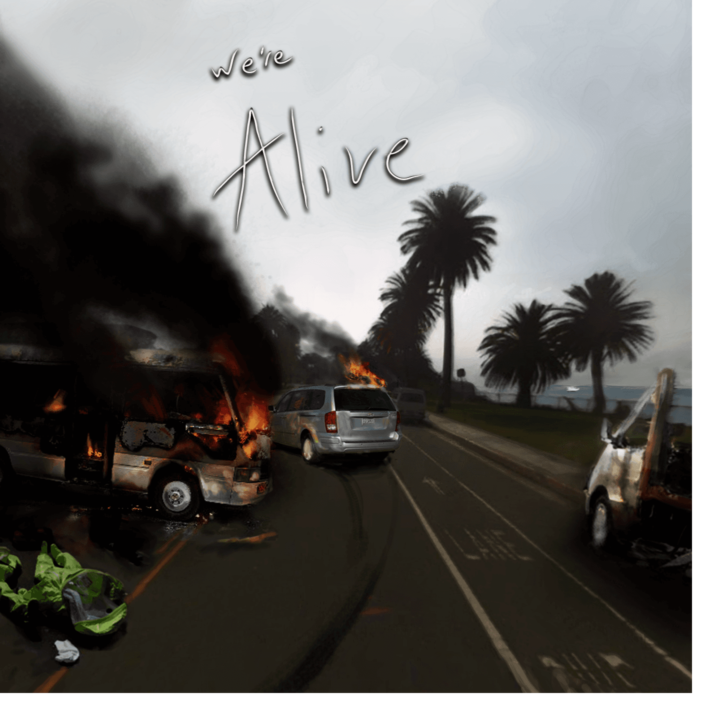 We're Alive podcast cover art