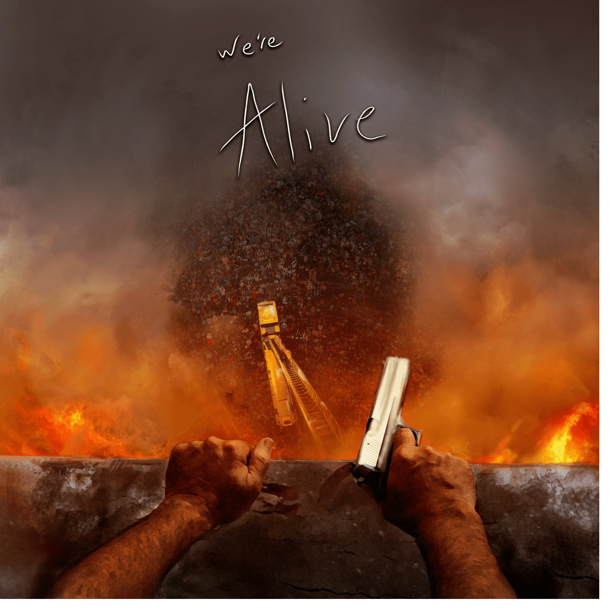 We're Alive podcast cover art