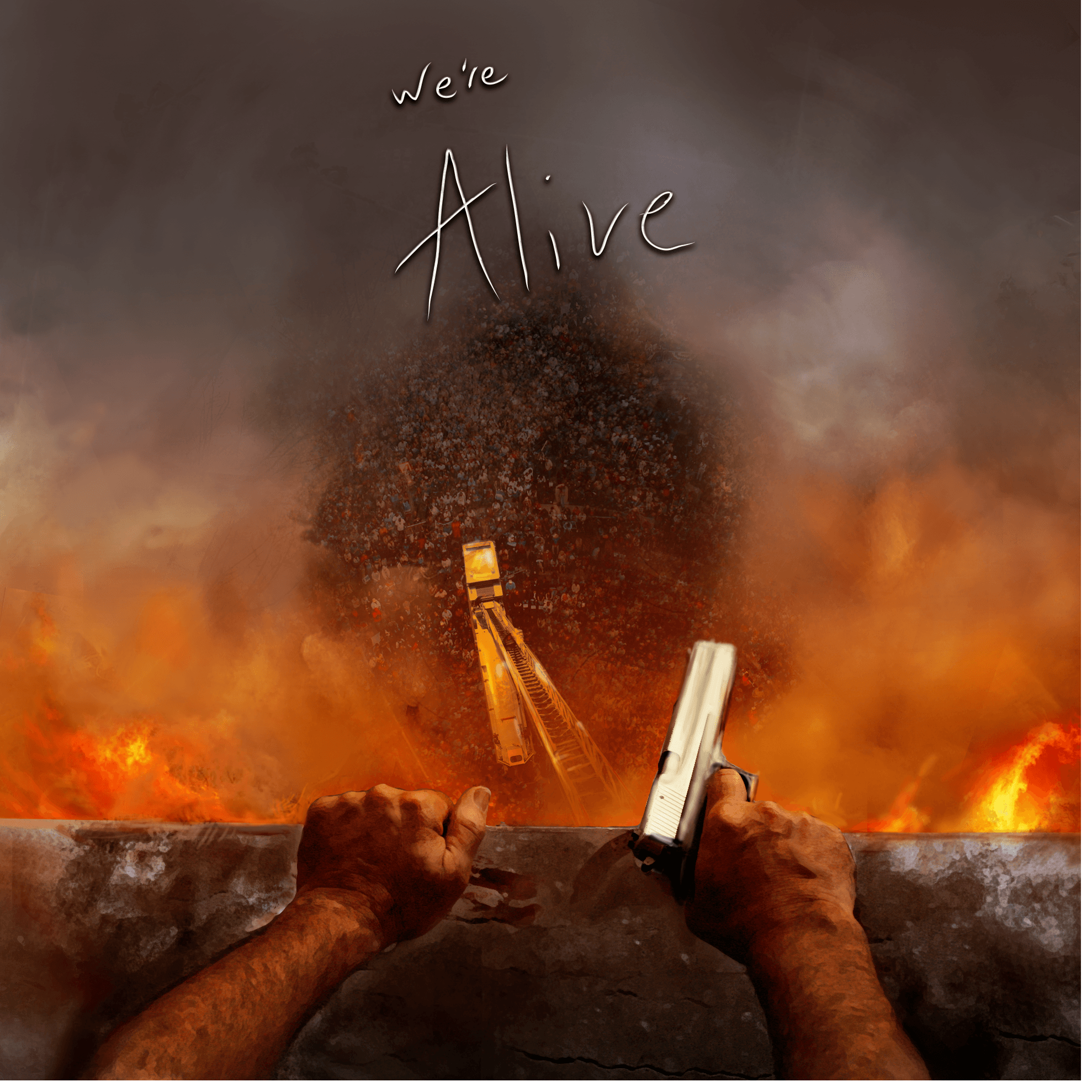 We're Alive podcast cover art