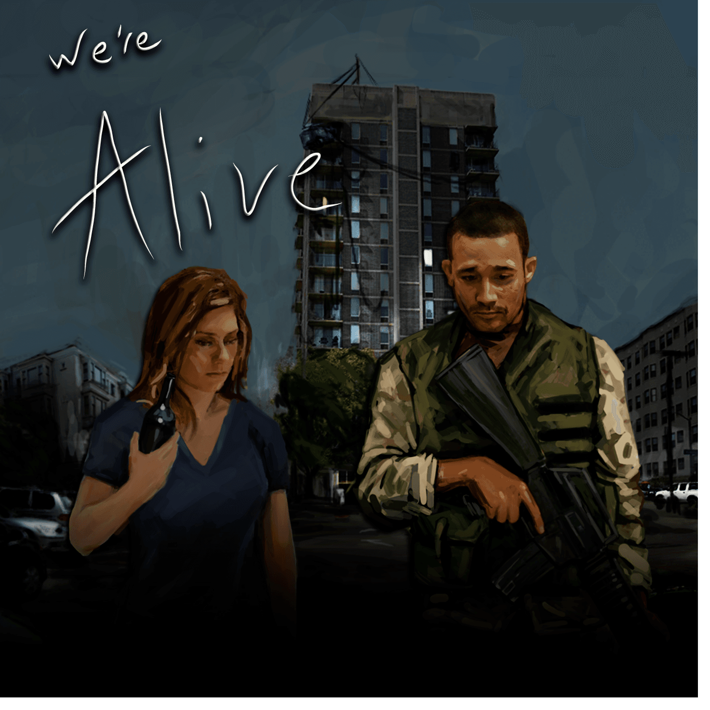 We're Alive podcast cover art