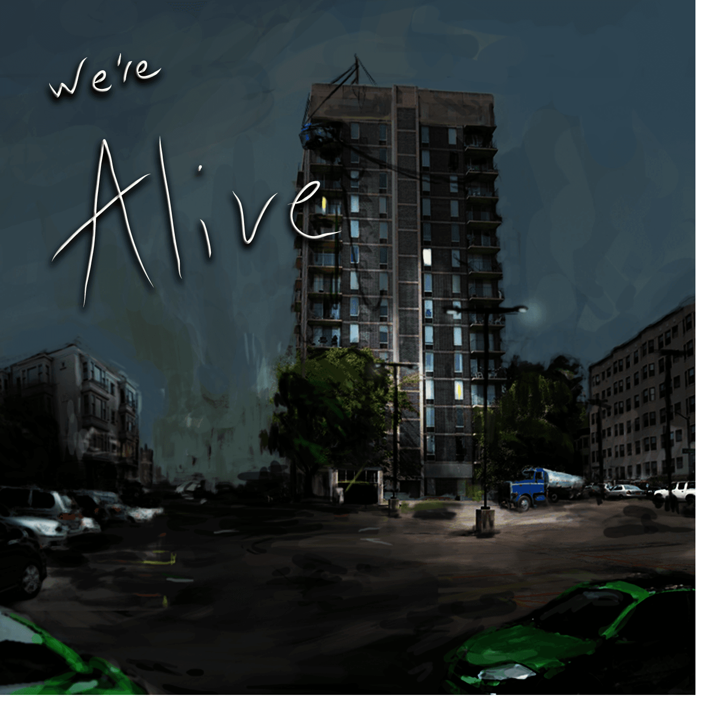 We're Alive podcast cover art