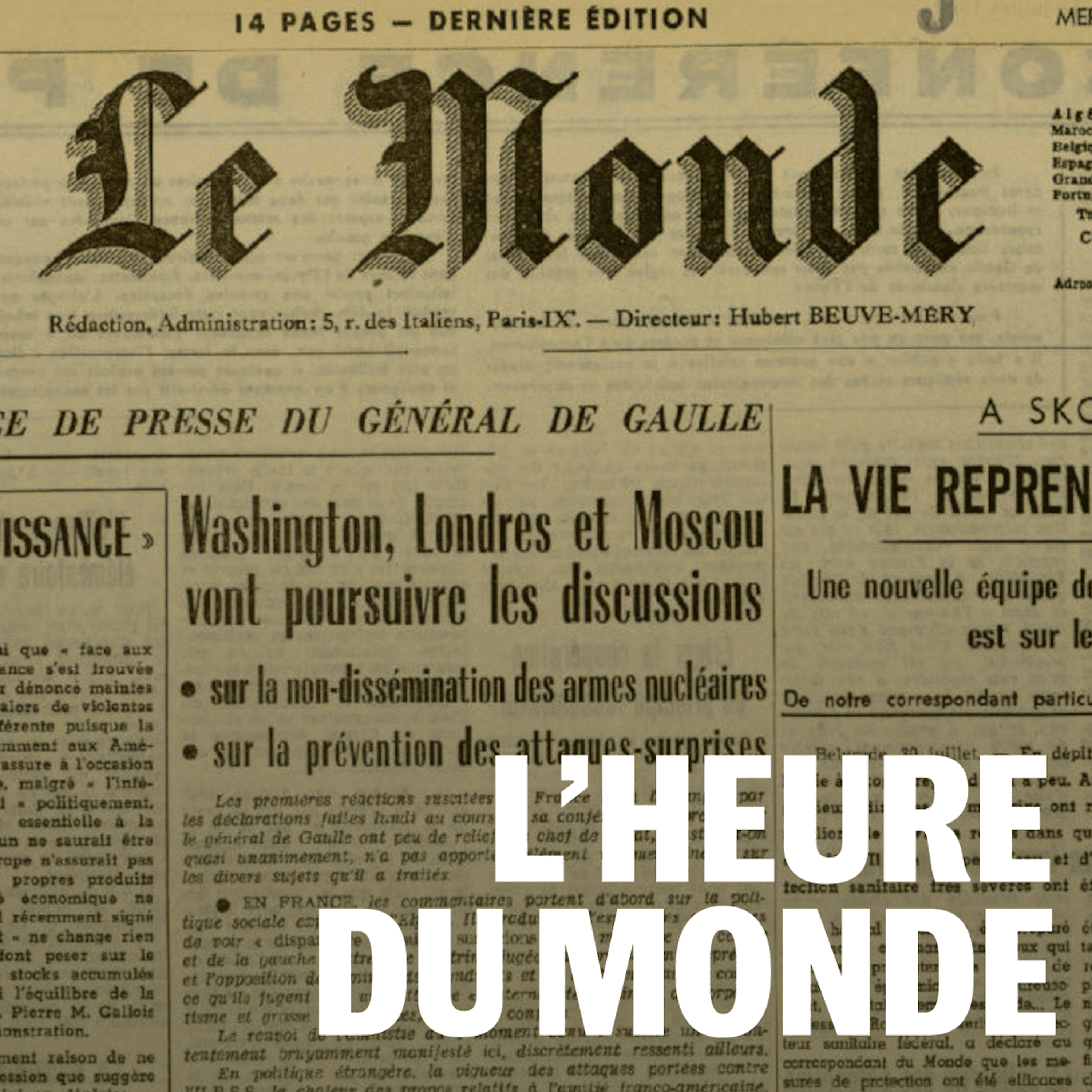 L'Heure du Monde podcast cover art