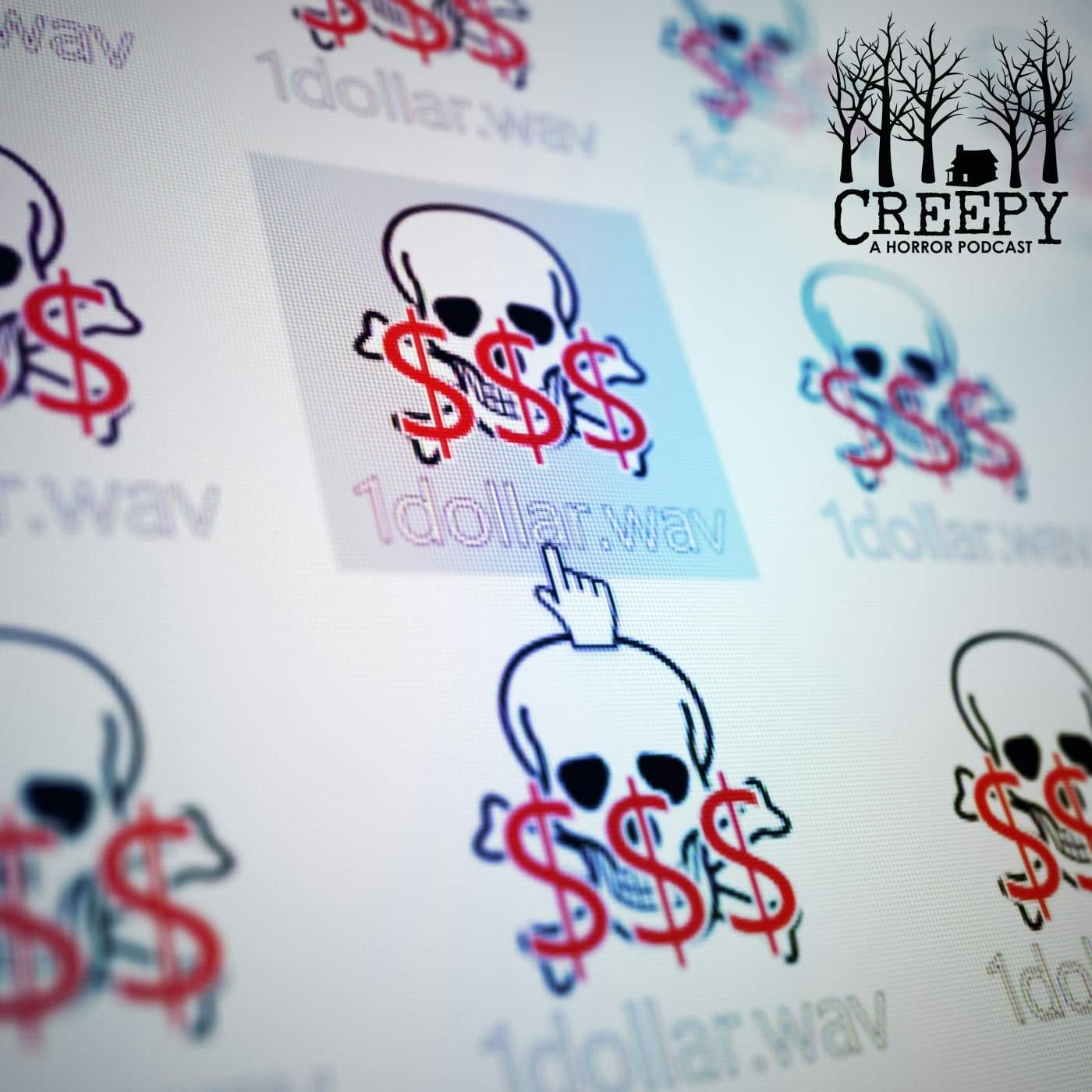 Creepy podcast cover art