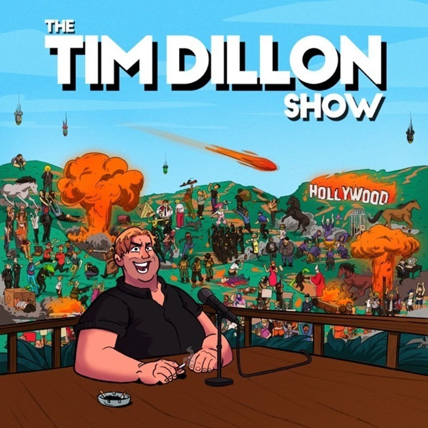 The Tim Dillon Show podcast cover art