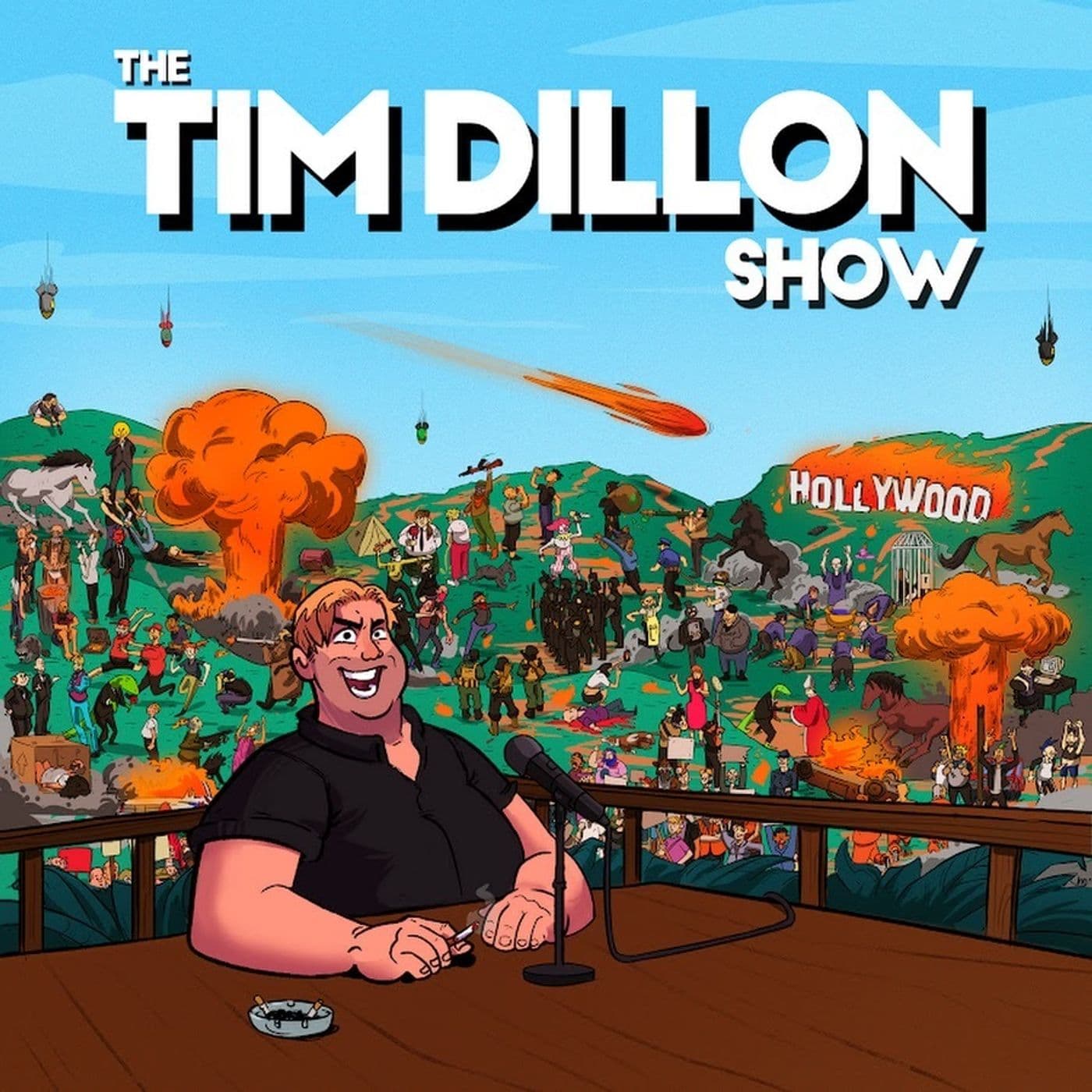 The Tim Dillon Show podcast cover art