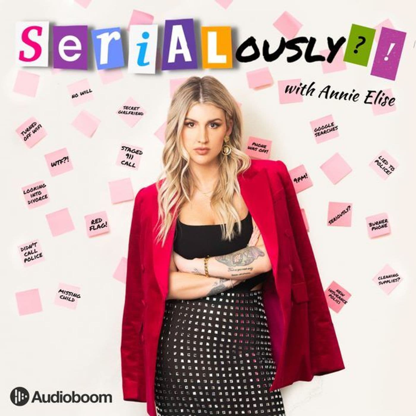 Serialously with Annie Elise podcast cover art