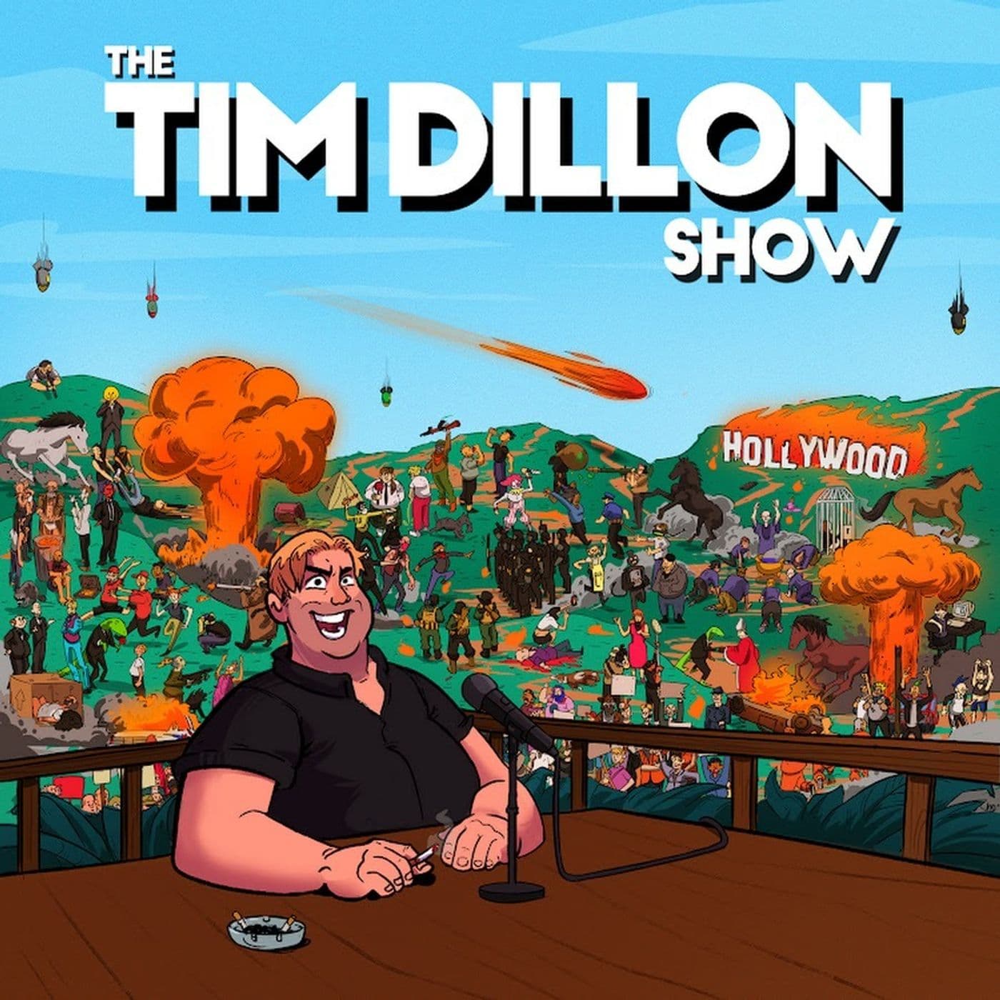 The Tim Dillon Show podcast cover art